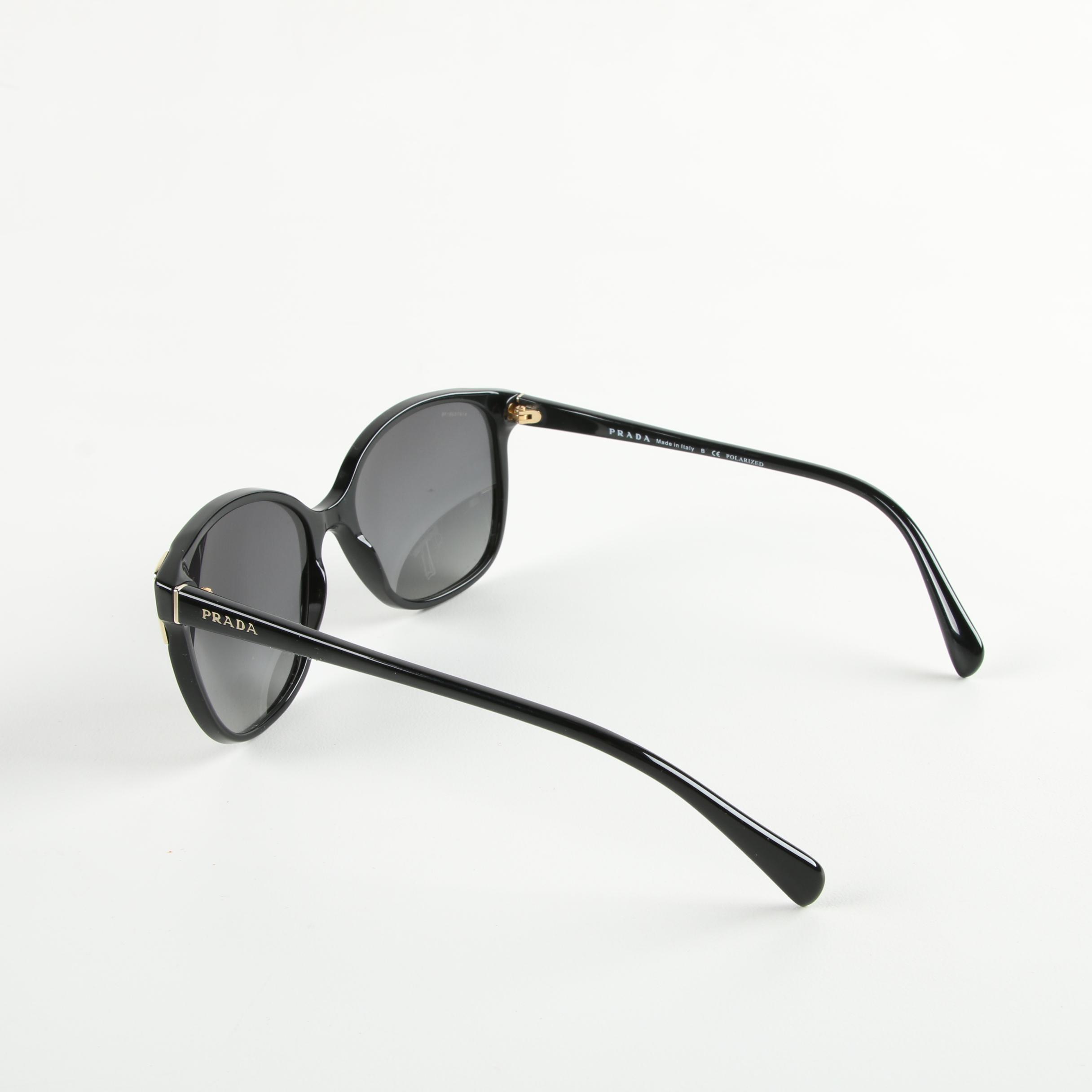 Prada SP010 Modified Cat Eye Sunglasses