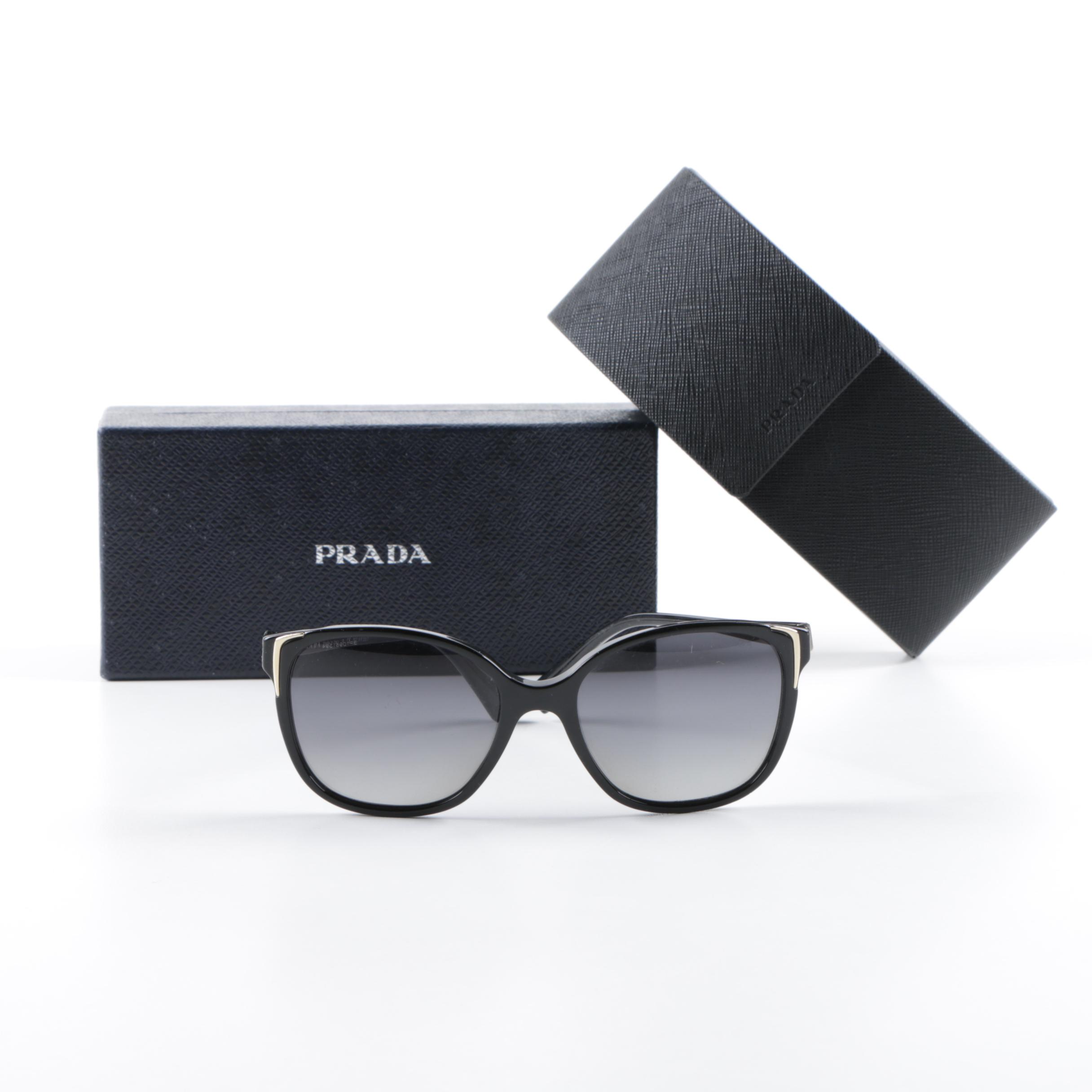 Prada Modified Cat Eye Sunglasses