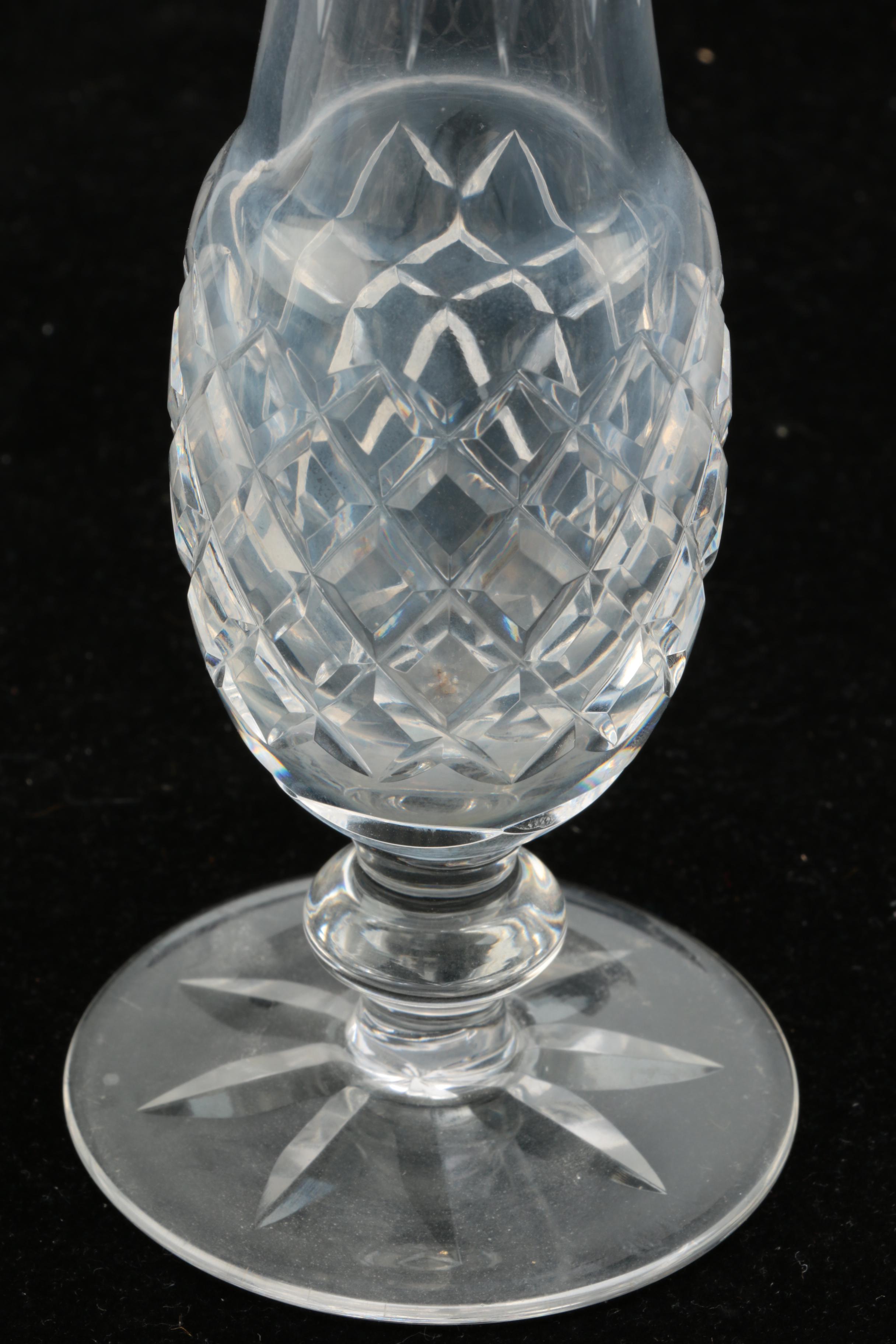 Waterford "Giftware" Crystal Bud Vase with Other Crystal
