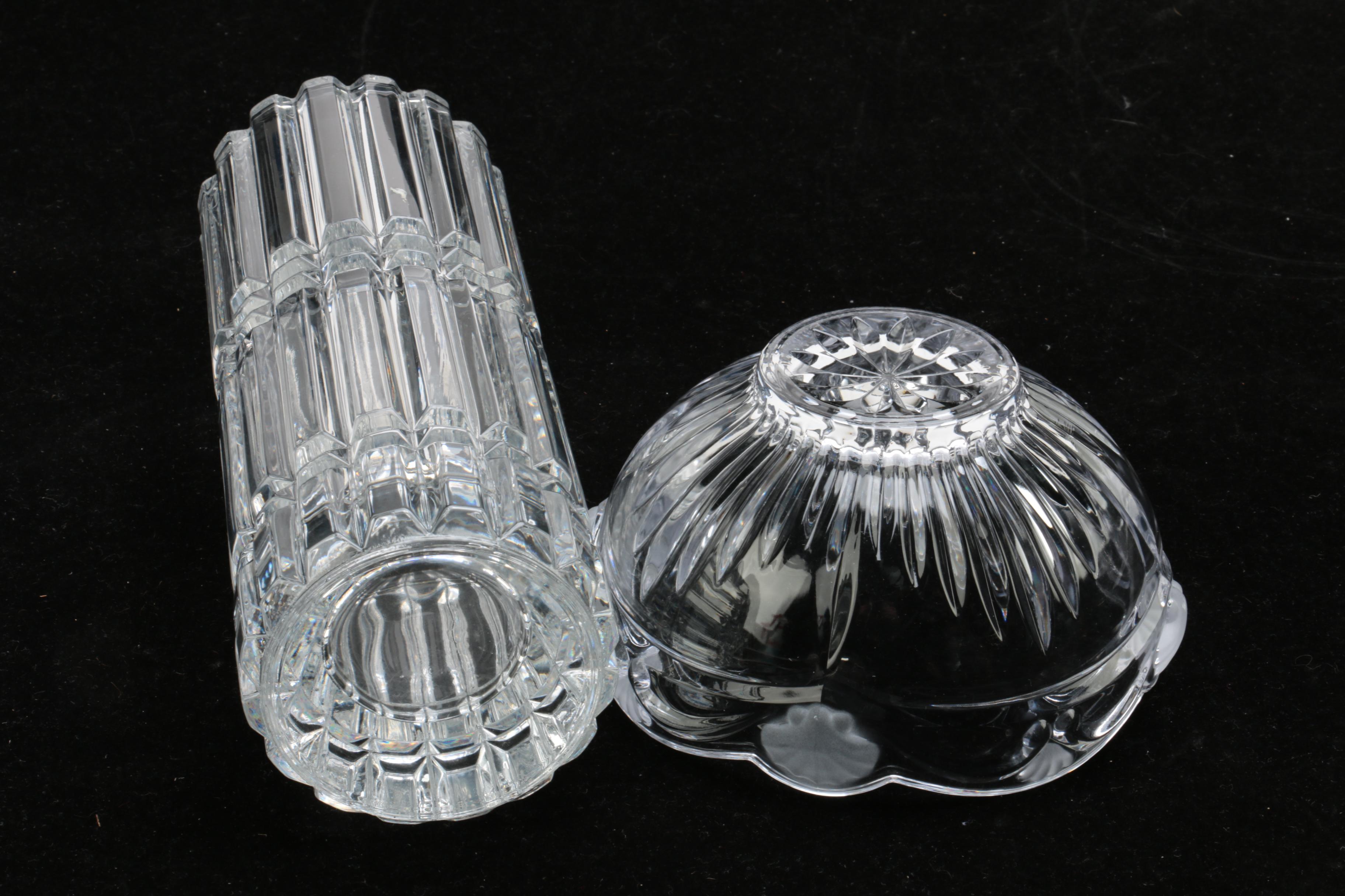 Waterford "Giftware" Crystal Bud Vase with Other Crystal