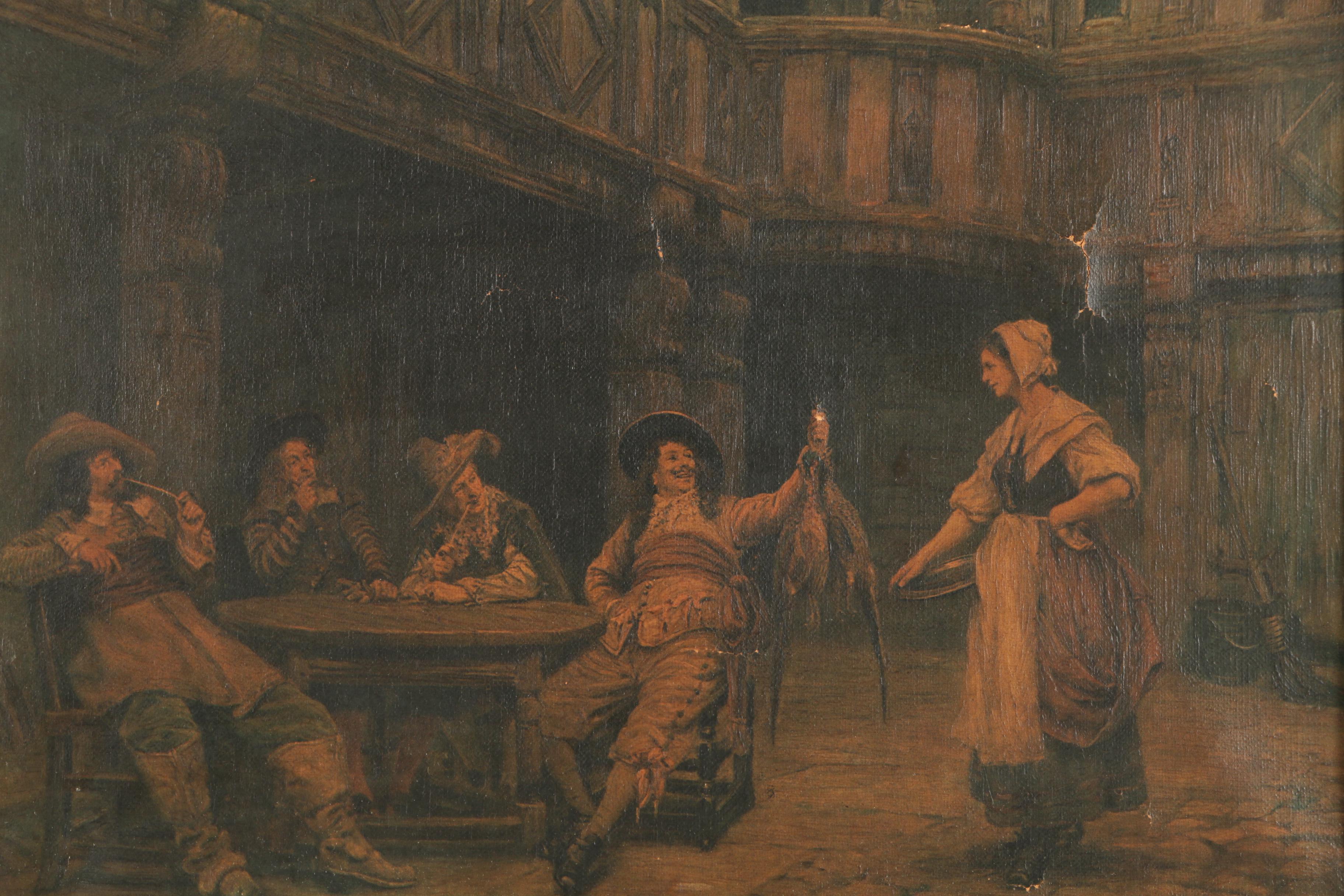 Offset Lithographs After Frank Moss Bennett Featuring "The Sportsmen's Return"