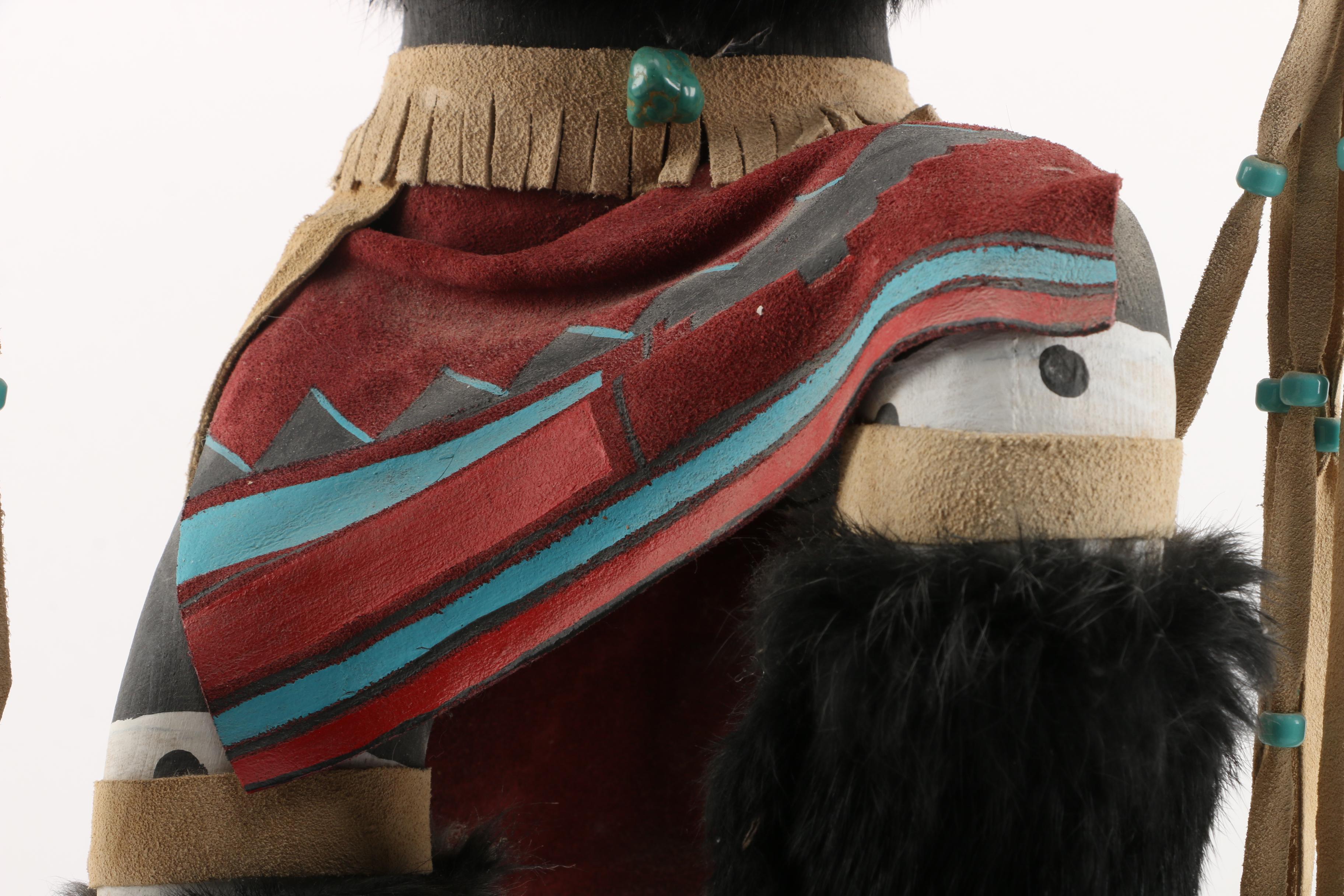 D. Yazzie Bear Kachina Doll