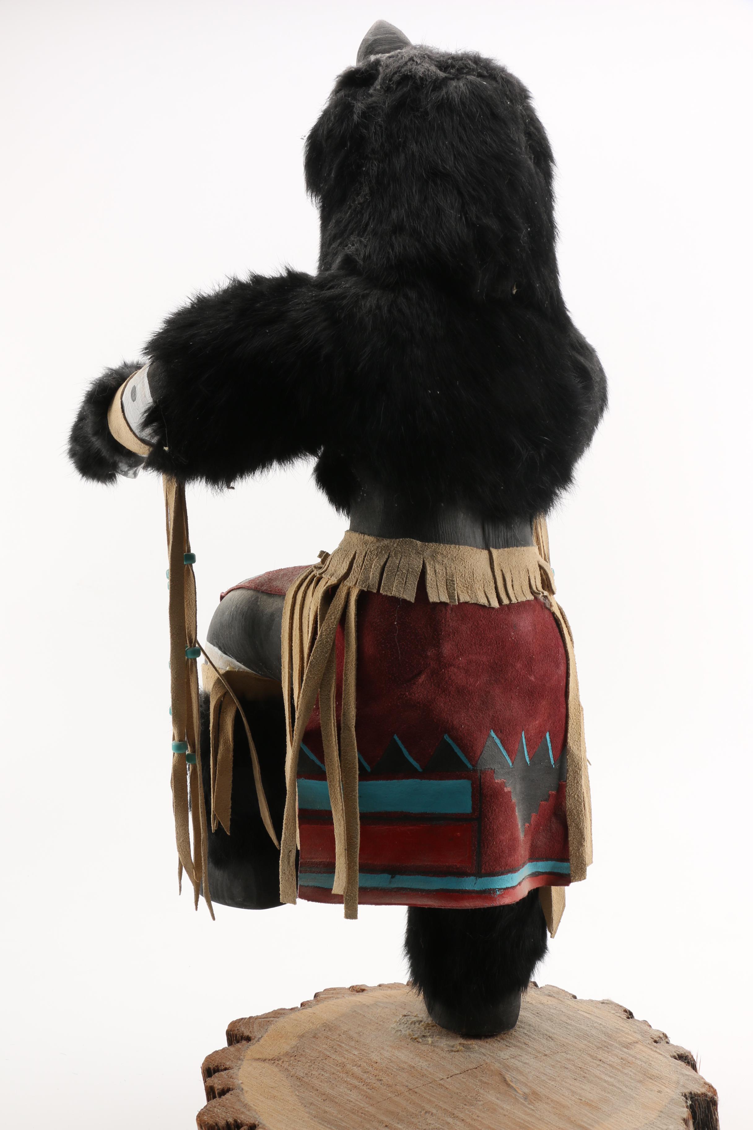 D. Yazzie Bear Kachina Doll