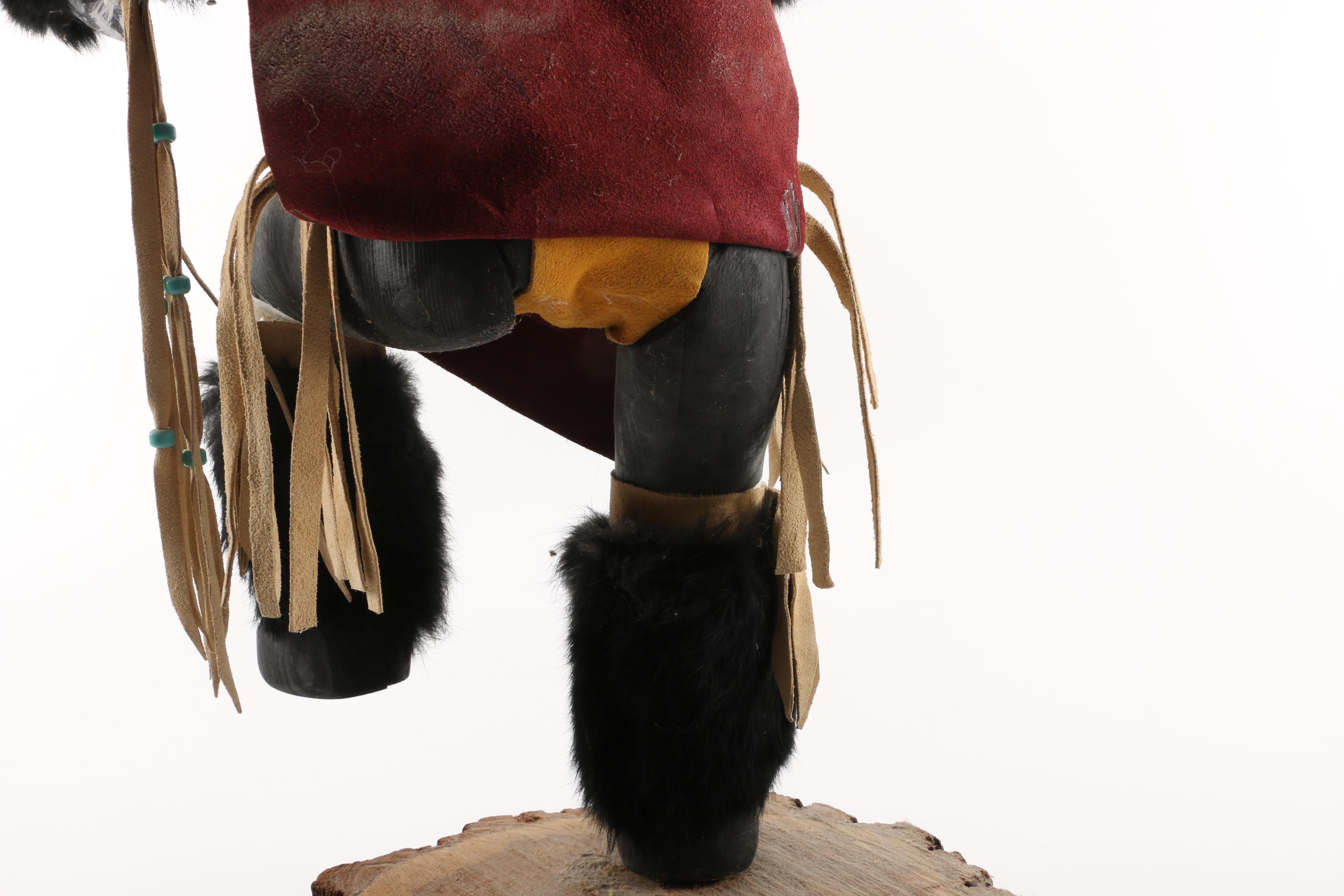 D. Yazzie Bear Kachina Doll