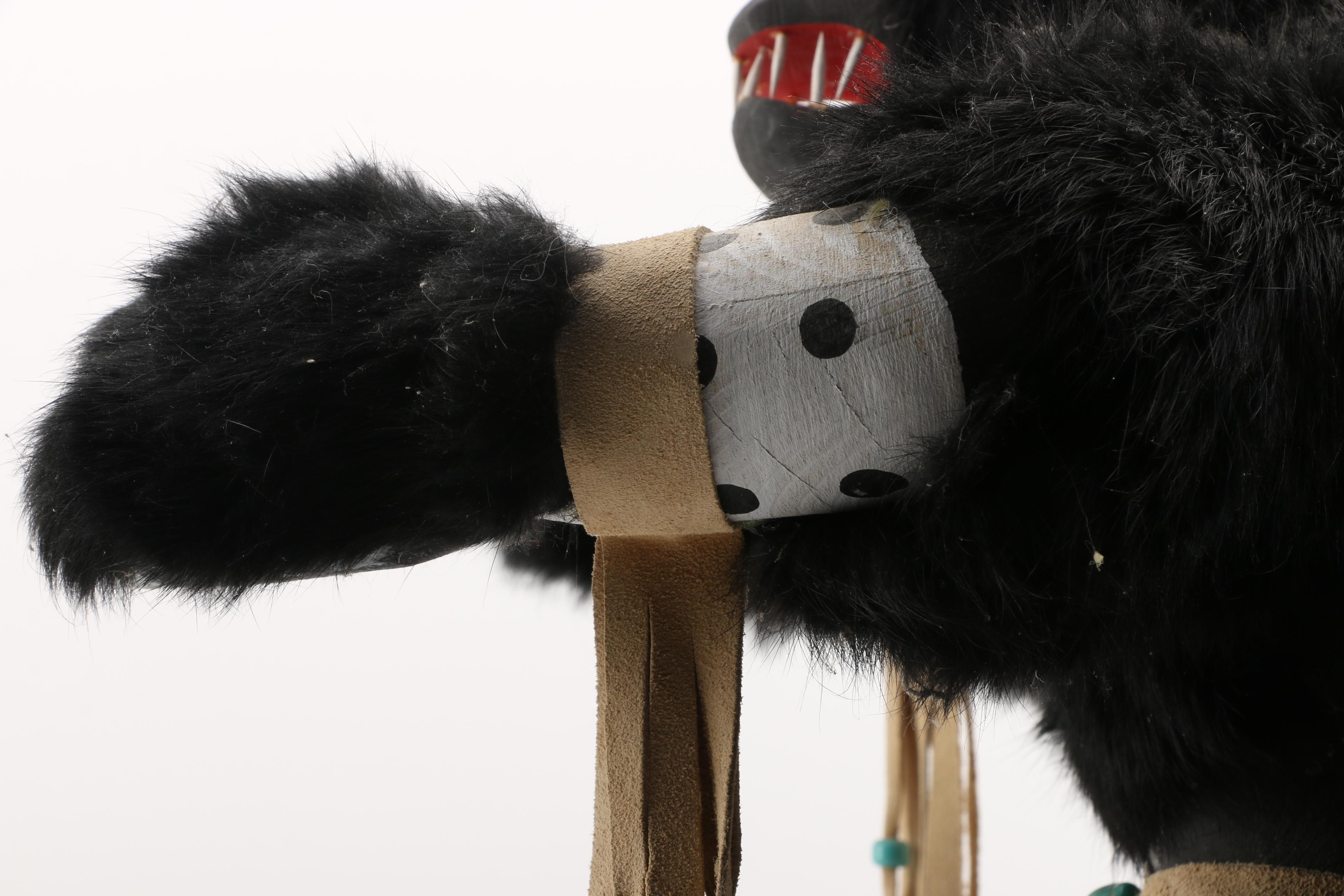 D. Yazzie Bear Kachina Doll