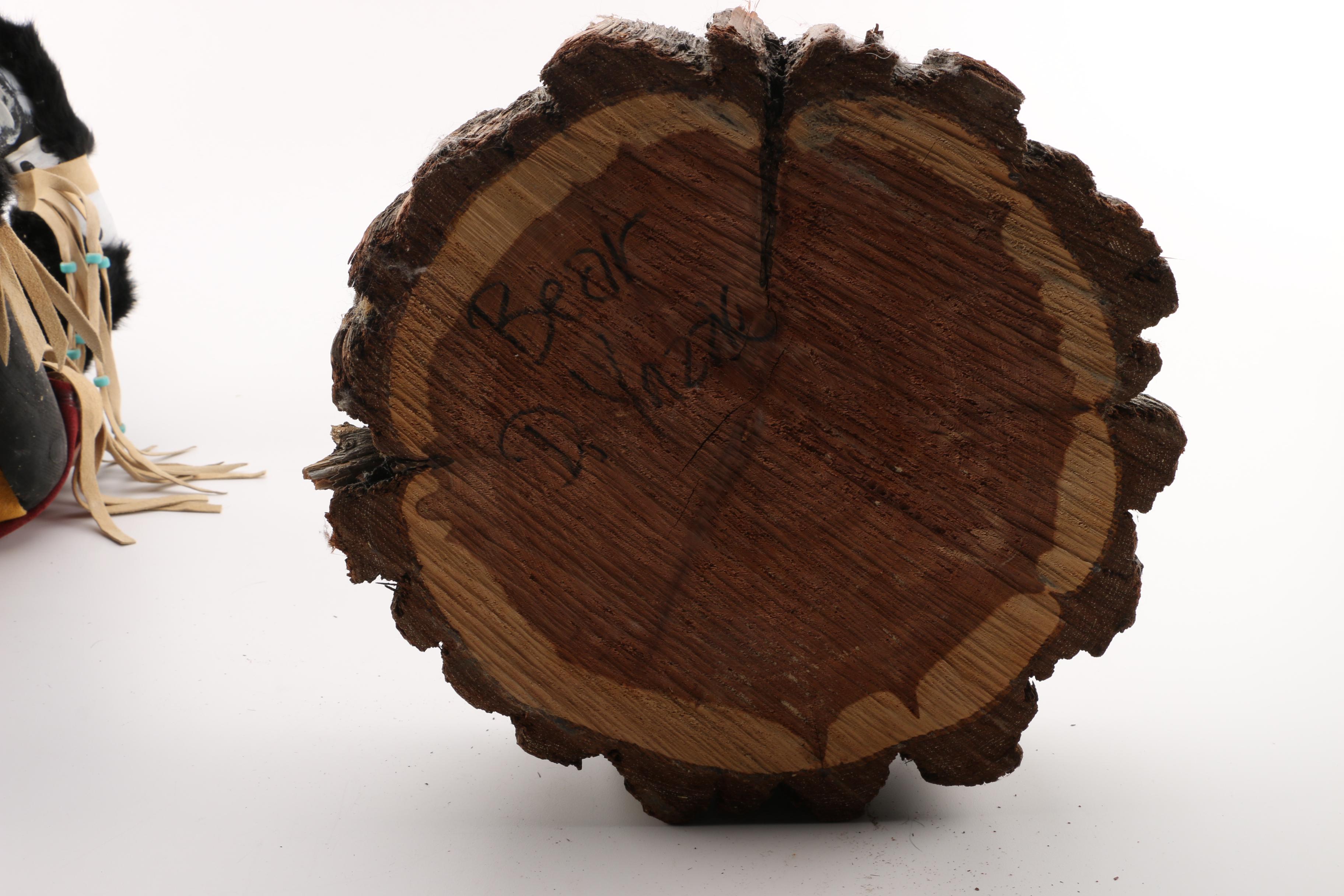 D. Yazzie Bear Kachina Doll