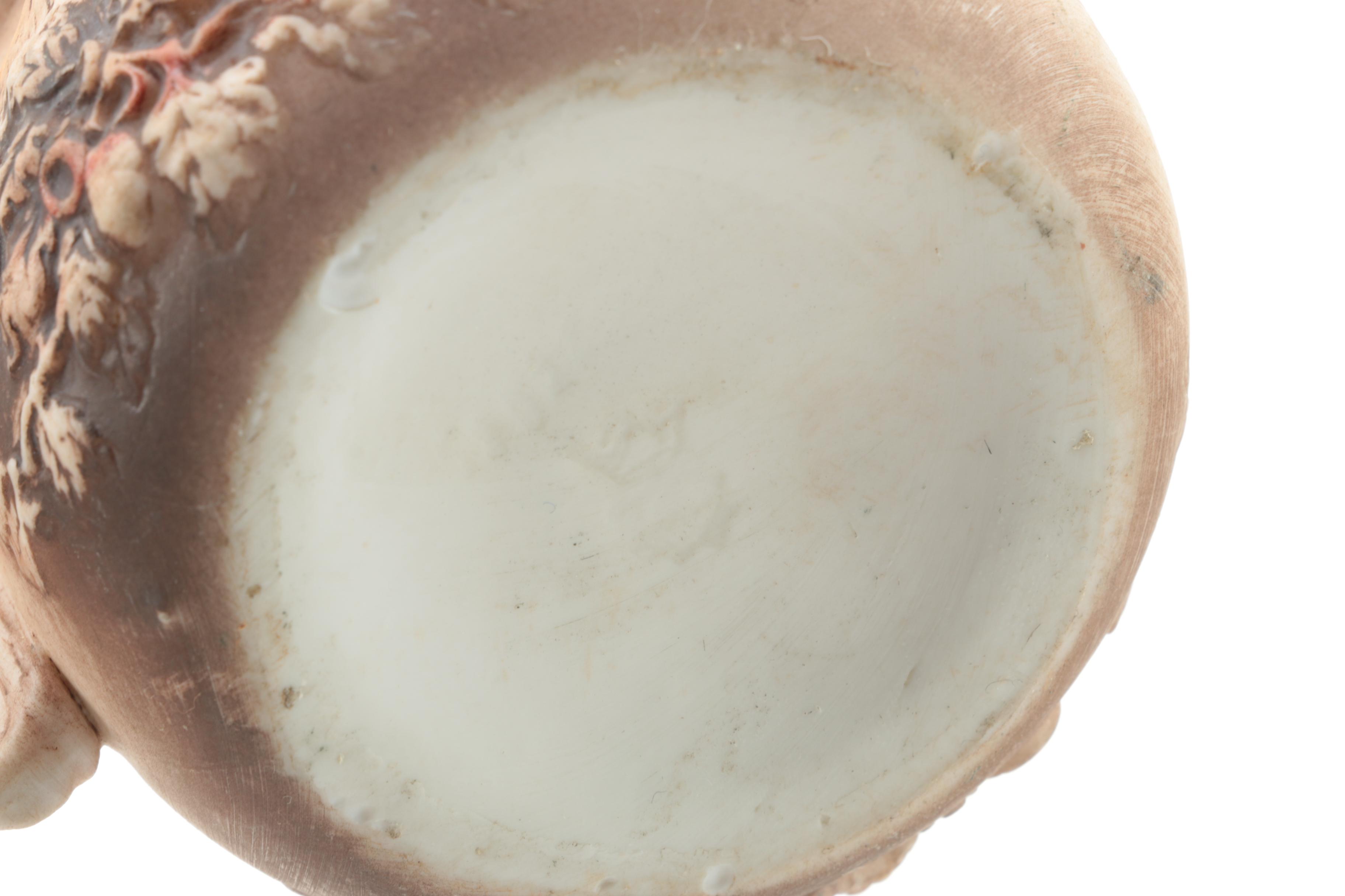 Antique Shafer & Vater Porcelain Shaving Mug and Vintage Vase