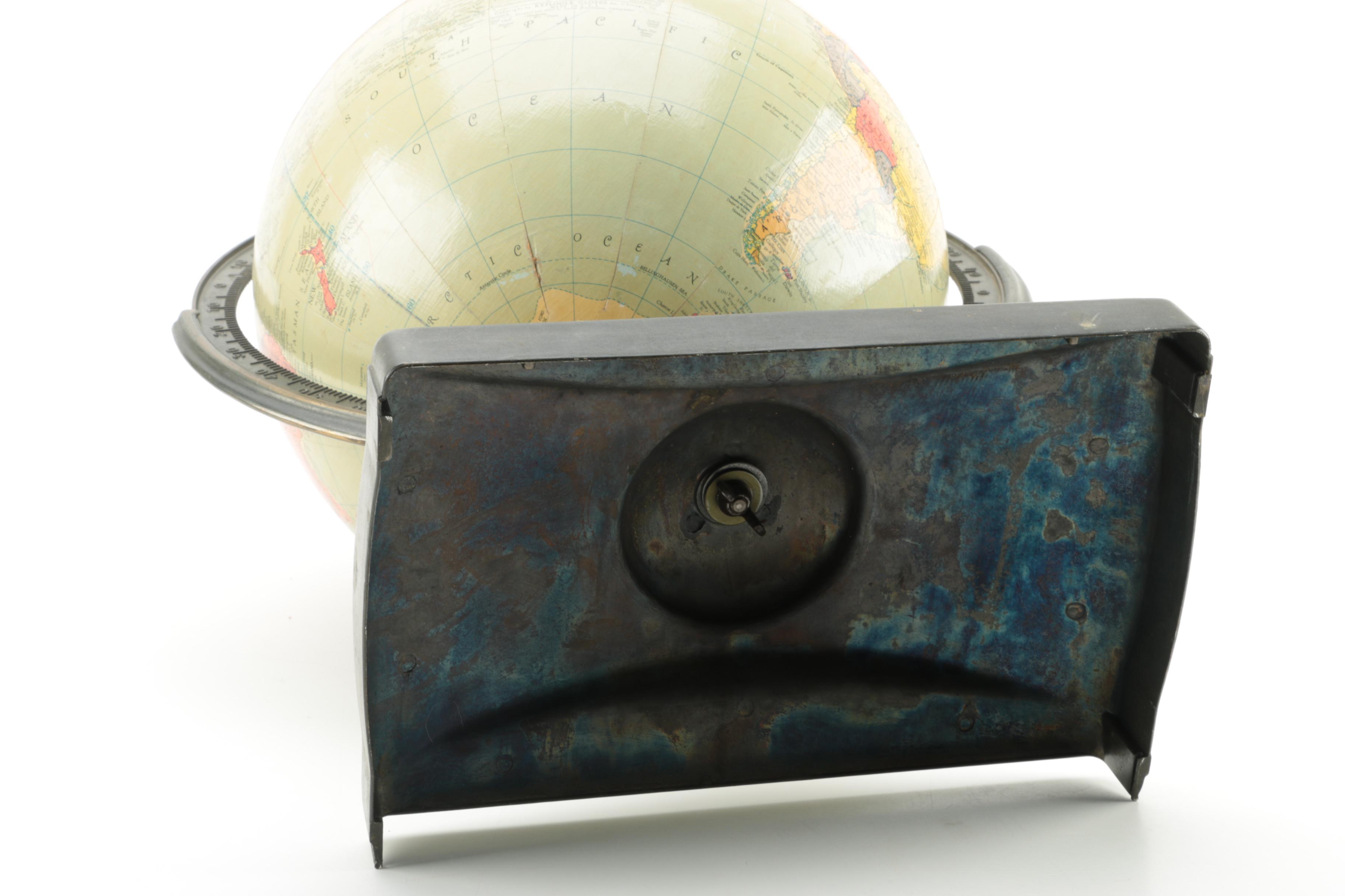 Replogle Twelve Inch Globe with Atlas