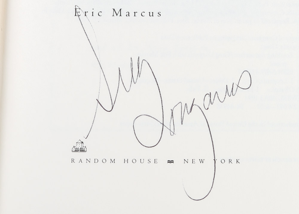 Signed Greg Louganis Autobiography "Breaking the Surface"