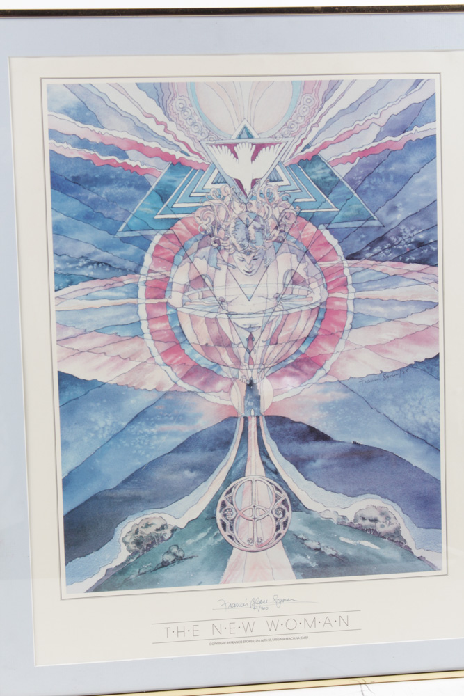 Signed Limited Edition Offset Lithograph Pair by Francis Sporer