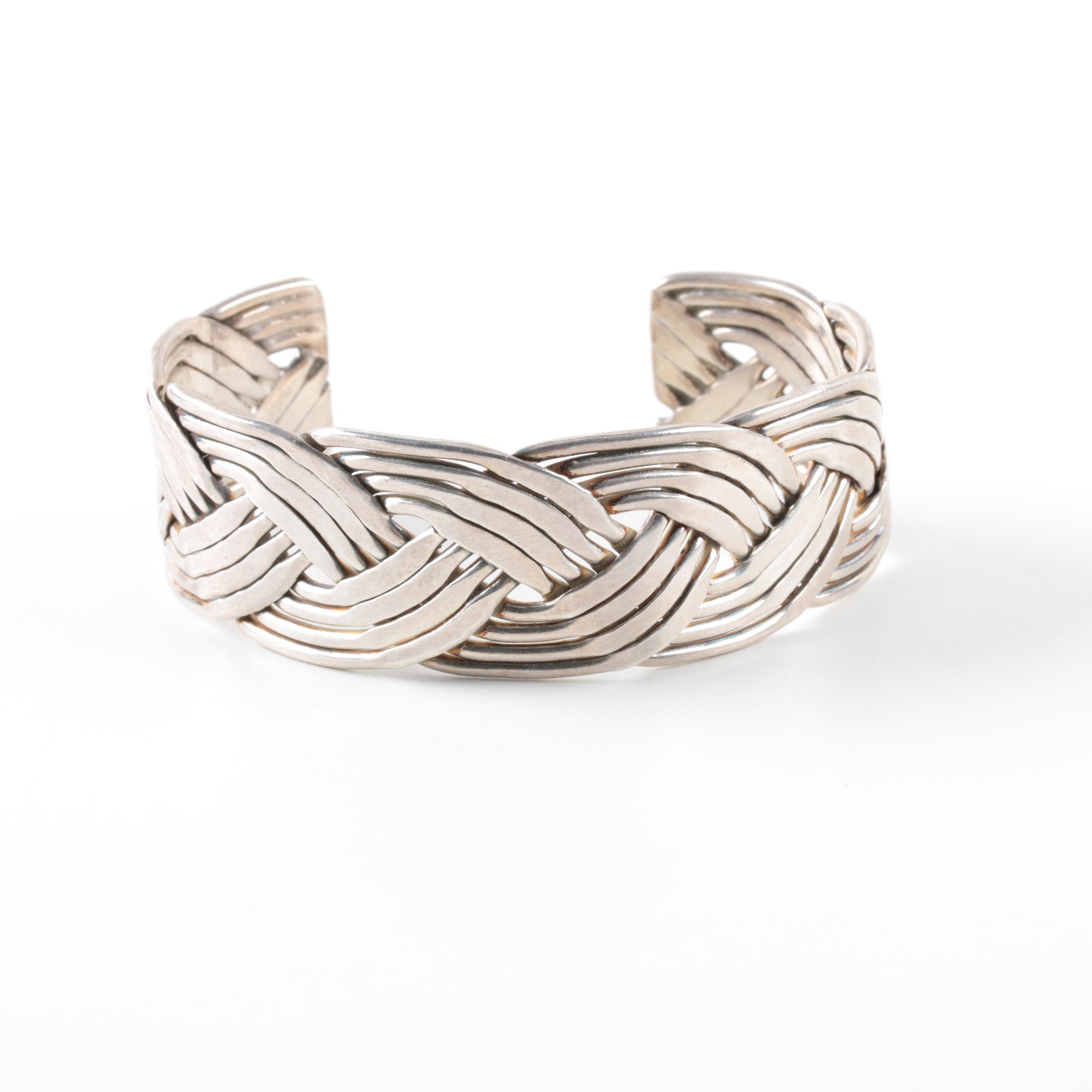 Sterling Silver Bracelets Including Taxco Mexico