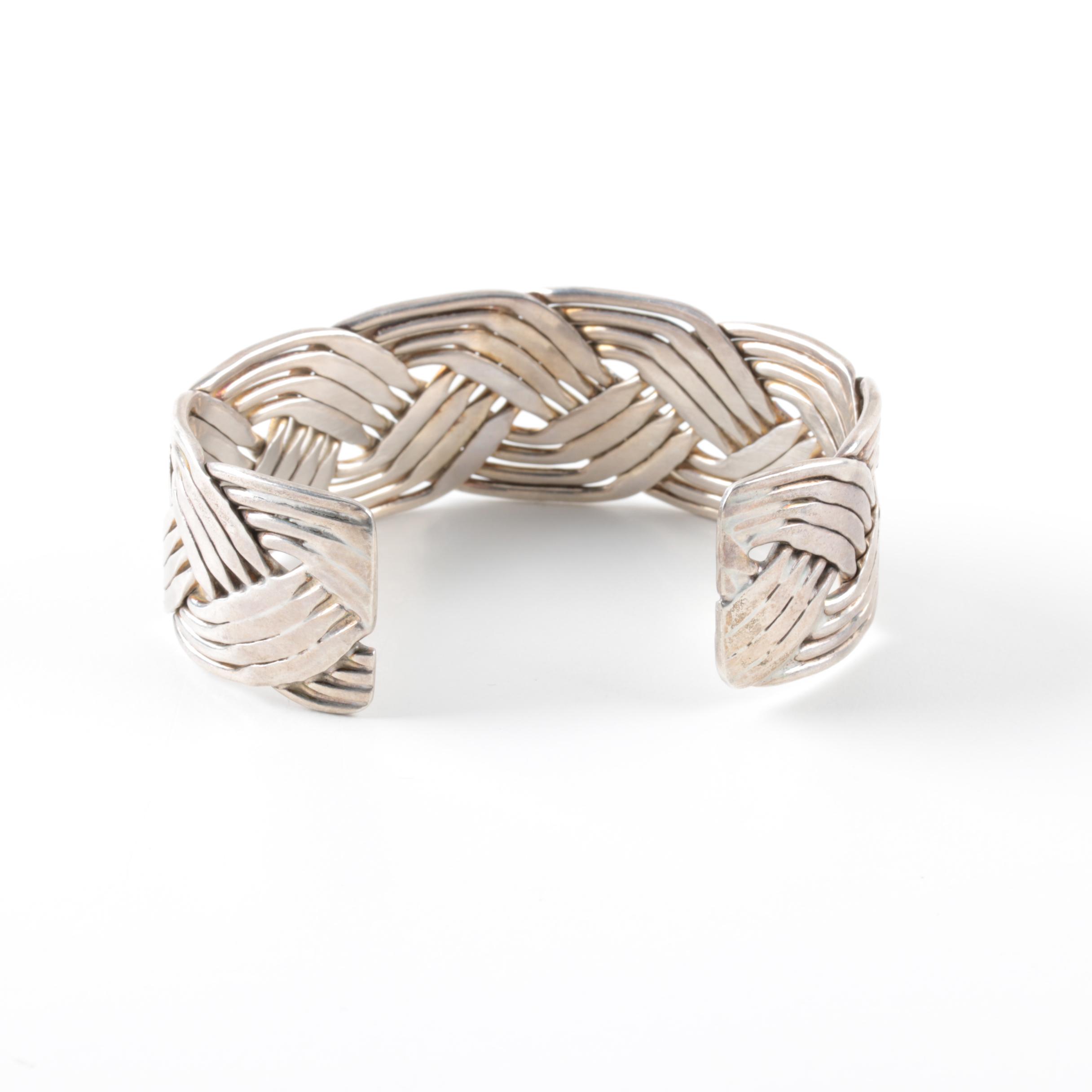 Sterling Silver Bracelets Including Taxco Mexico