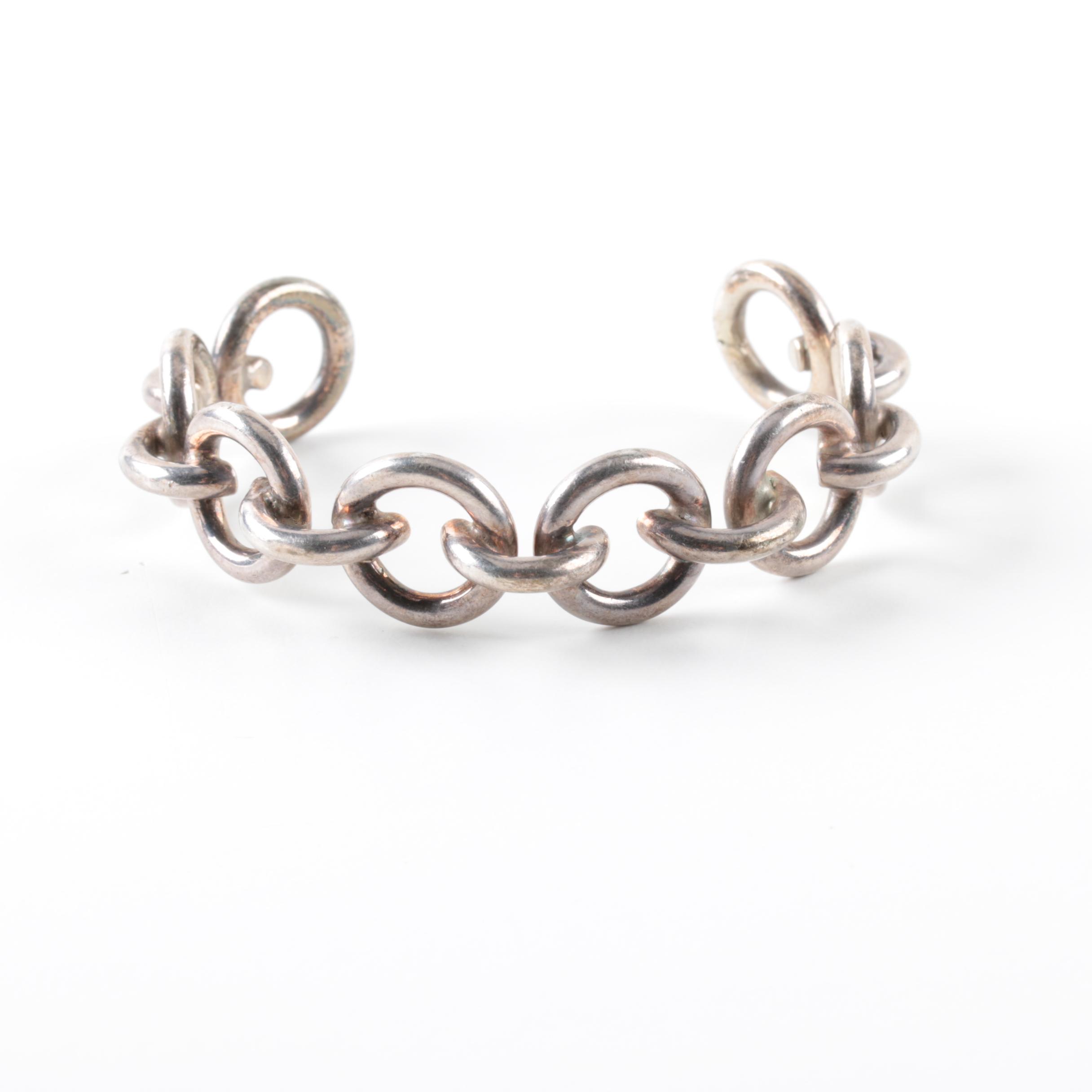 Sterling Silver Bracelets Including Taxco Mexico