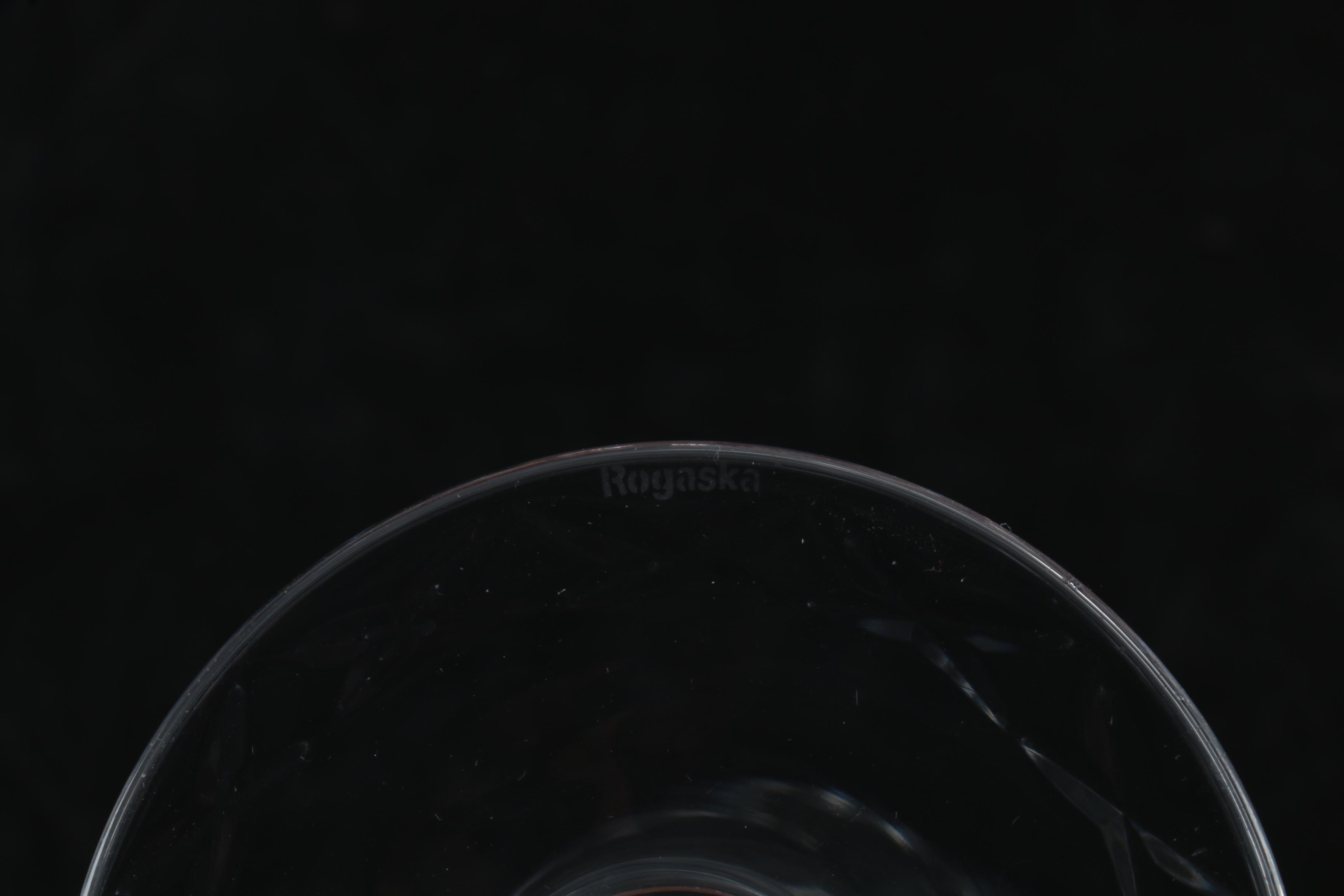 Rogaska "Gallia" Crystal Champagne Flutes