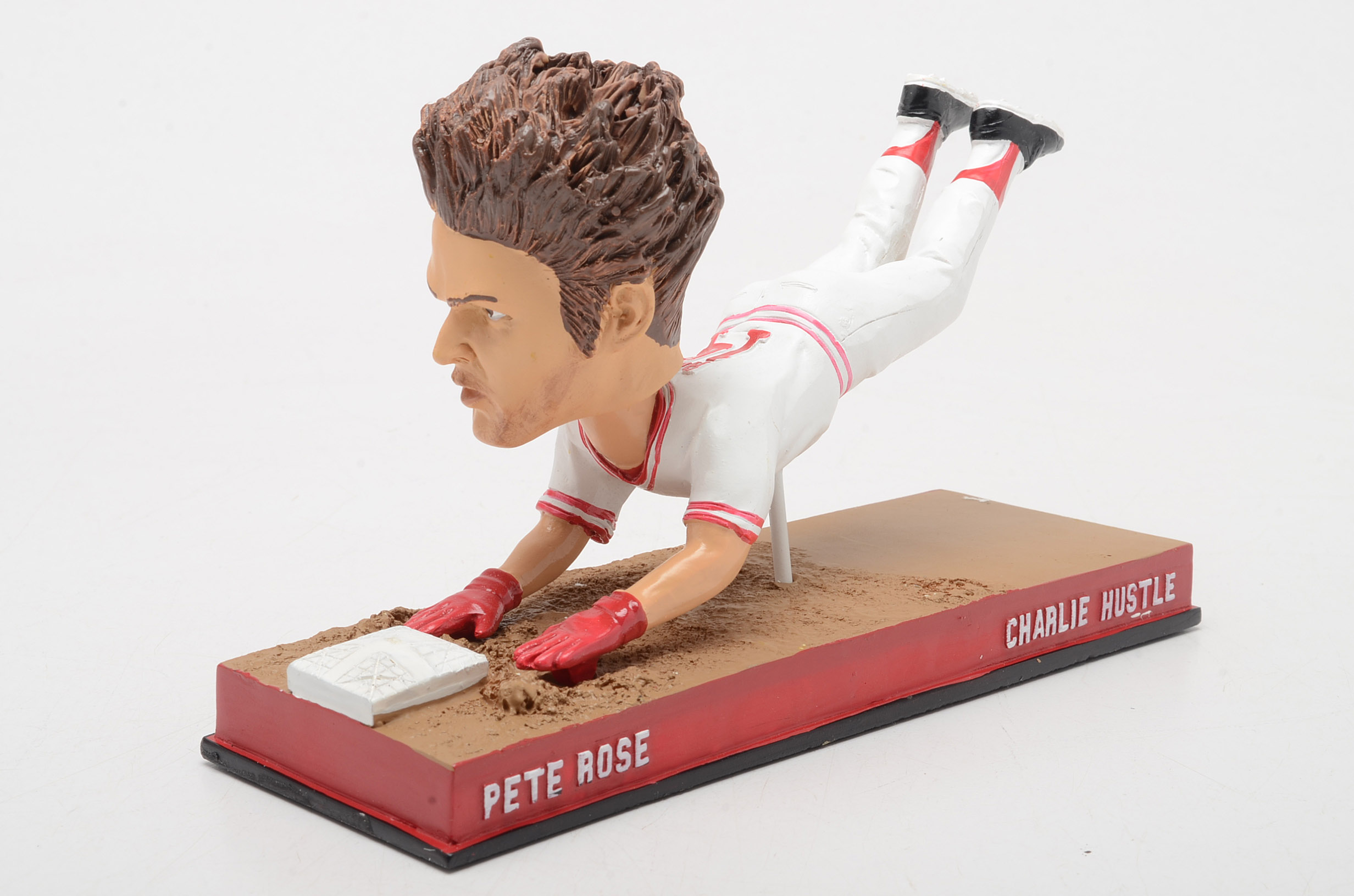 Pete Rose Sliding Head First Bobblehead