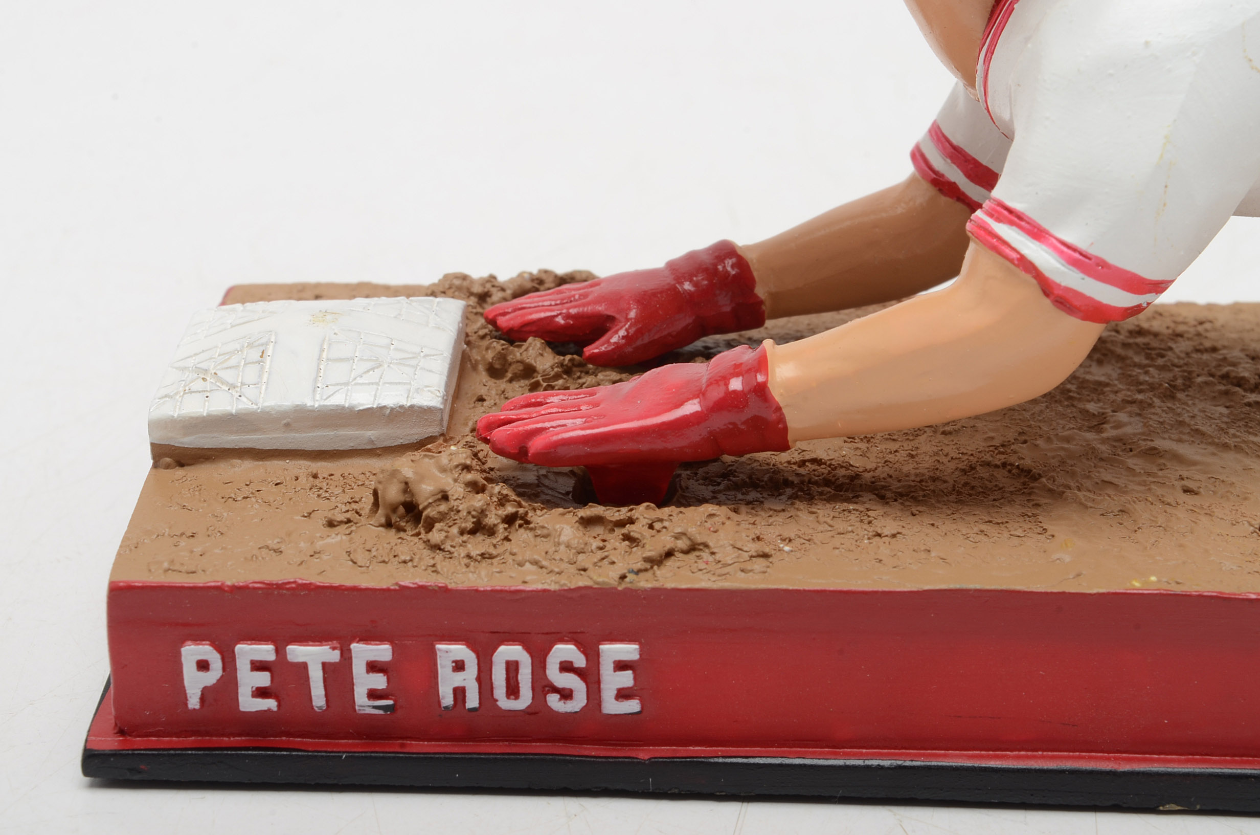Pete Rose Sliding Head First Bobblehead