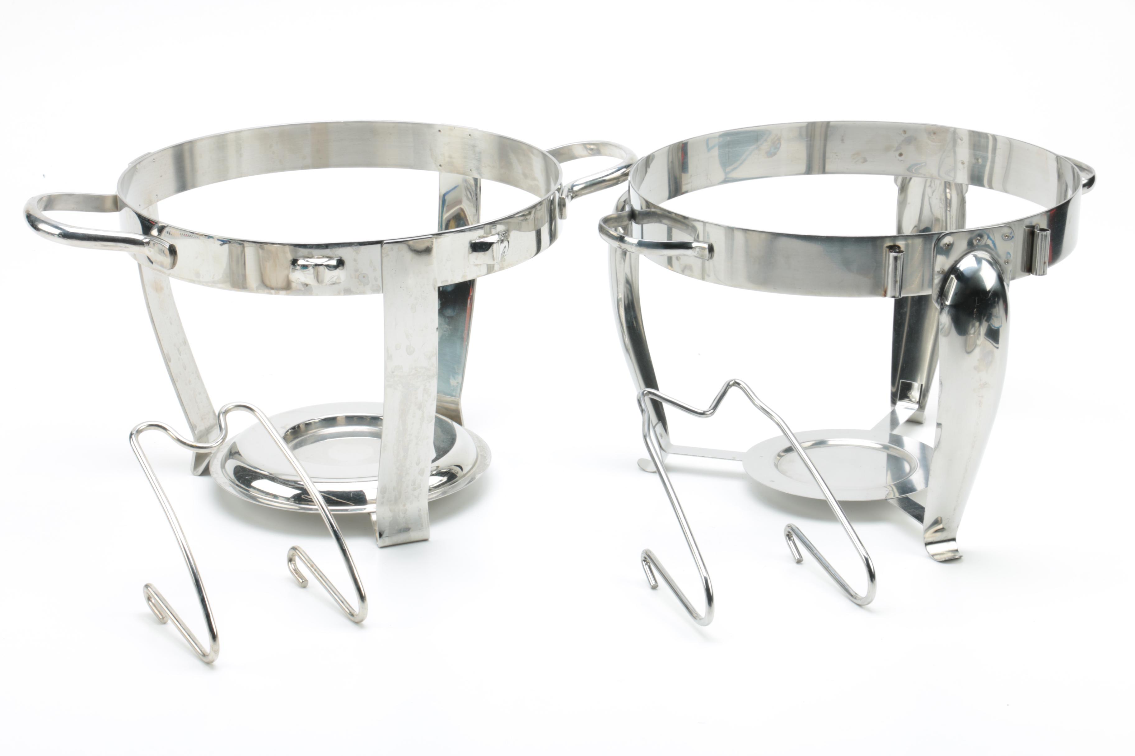 Stainless Chafing Dishes Featuring Crate & Barrel