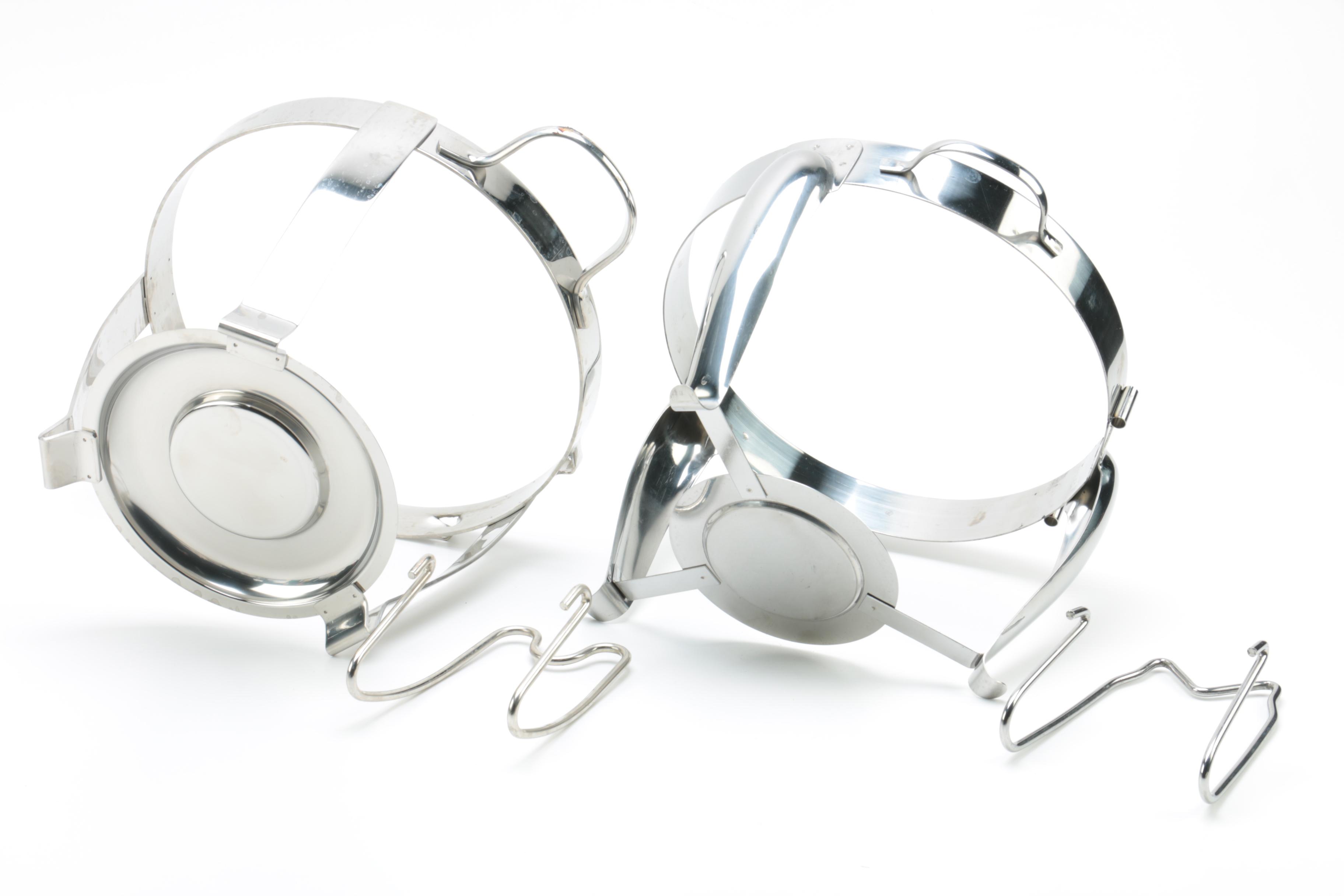 Stainless Chafing Dishes Featuring Crate & Barrel