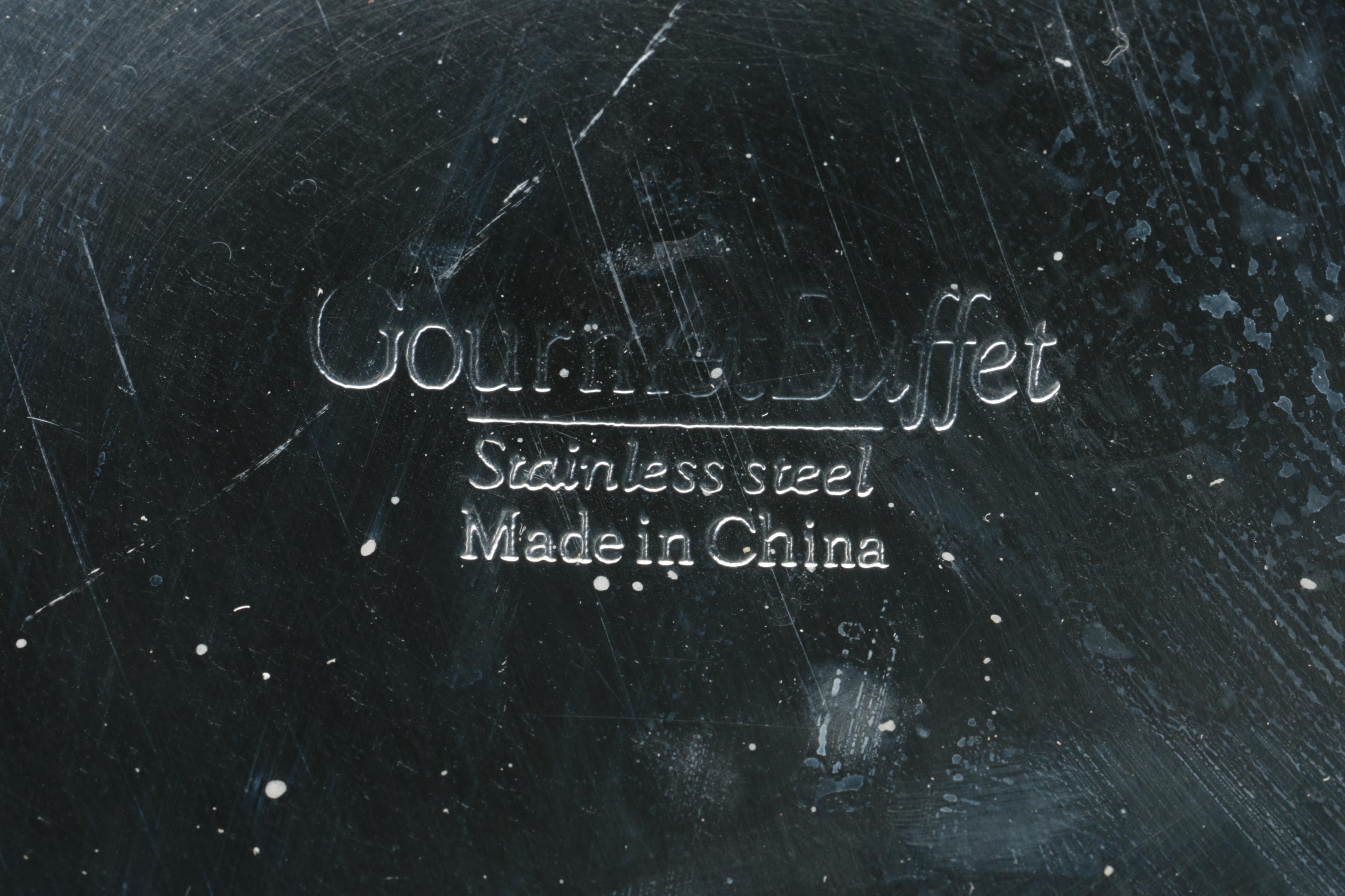 Stainless Chafing Dishes Featuring Crate & Barrel