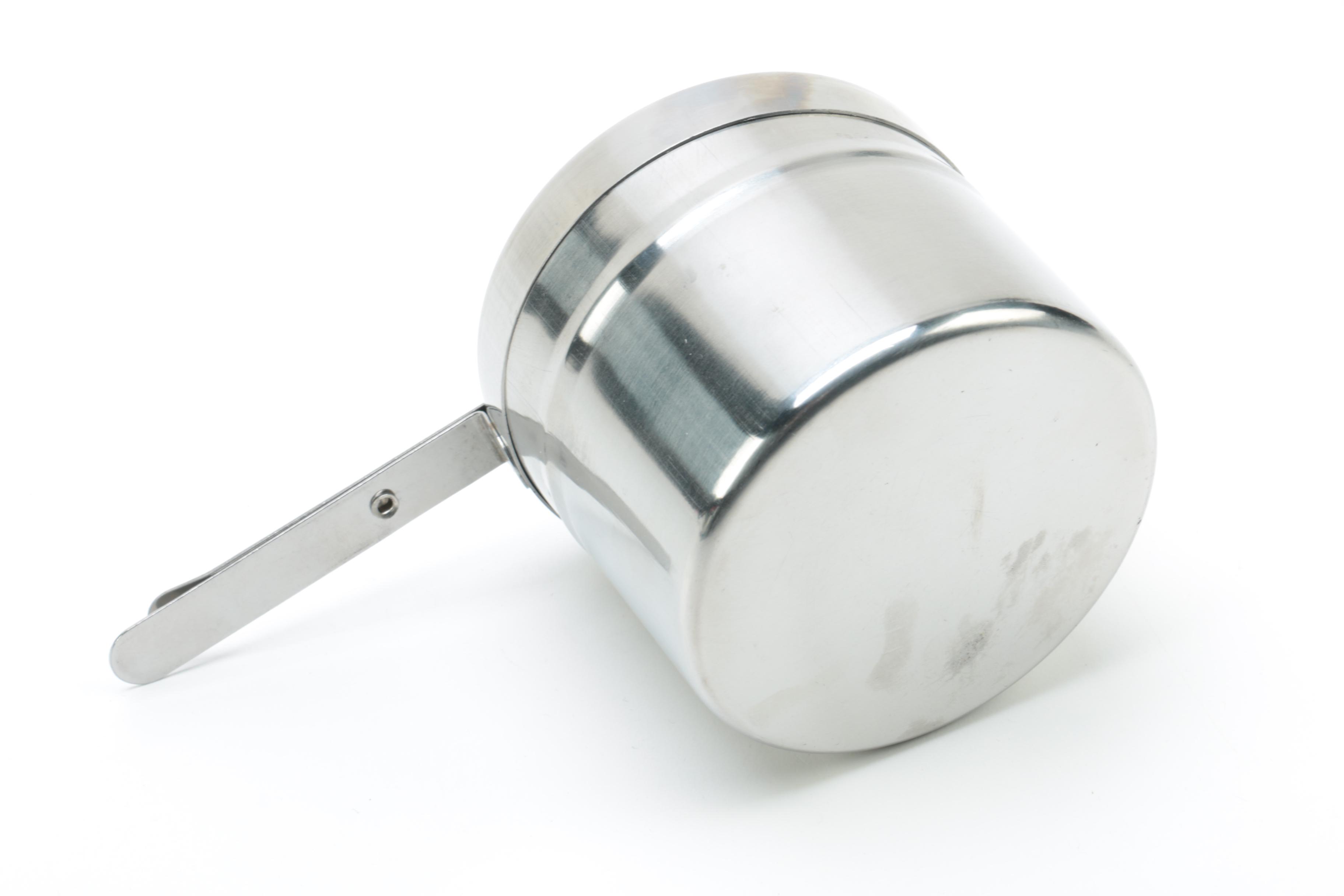 Stainless Chafing Dishes Featuring Crate & Barrel