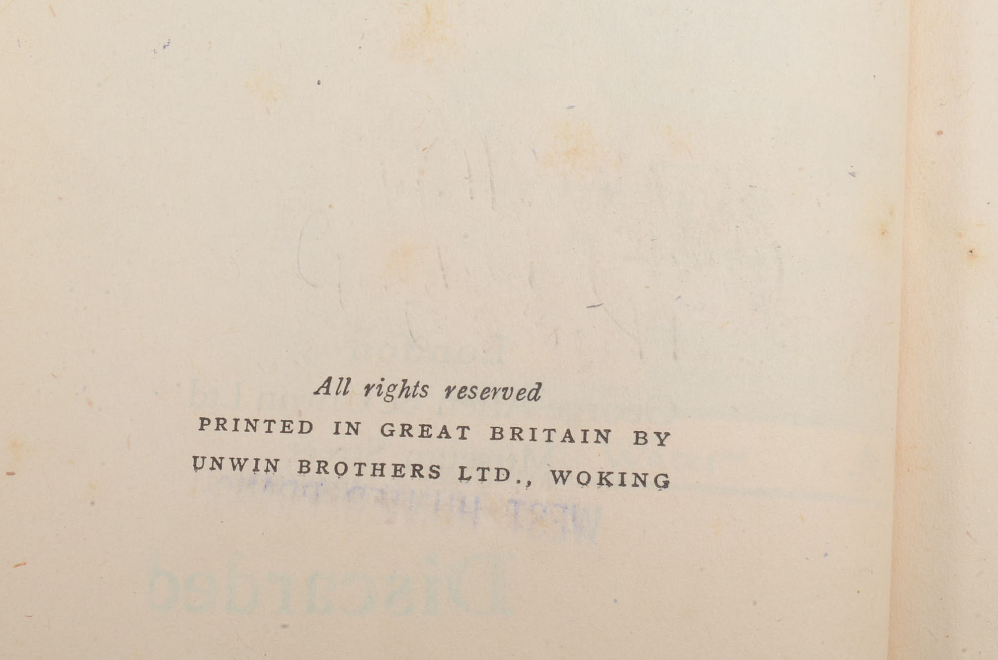 1946 First UK Edition, Fourth Printing of "The Hobbit" by J. R. R. Tolkien
