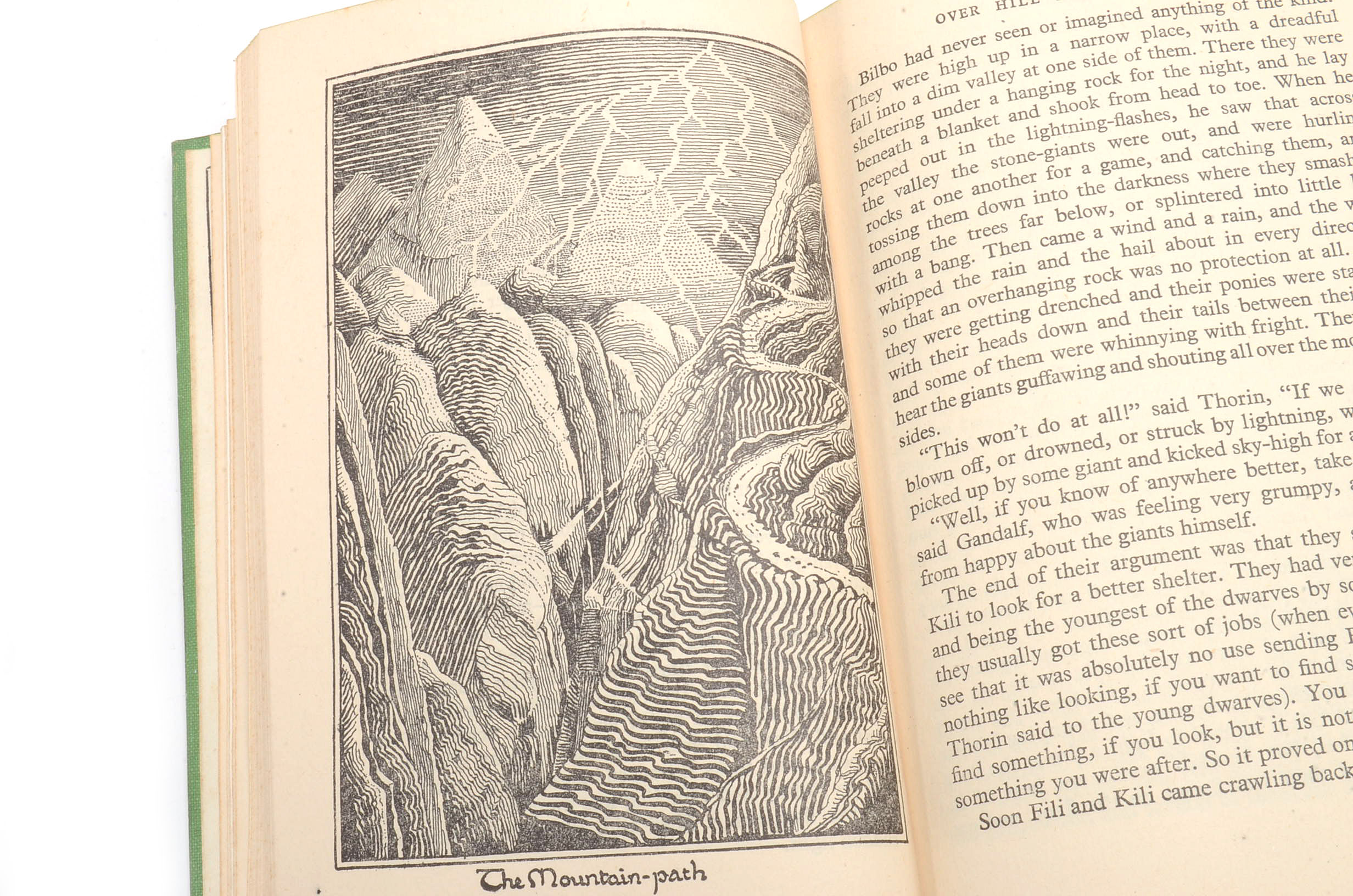 1946 First UK Edition, Fourth Printing of "The Hobbit" by J. R. R. Tolkien