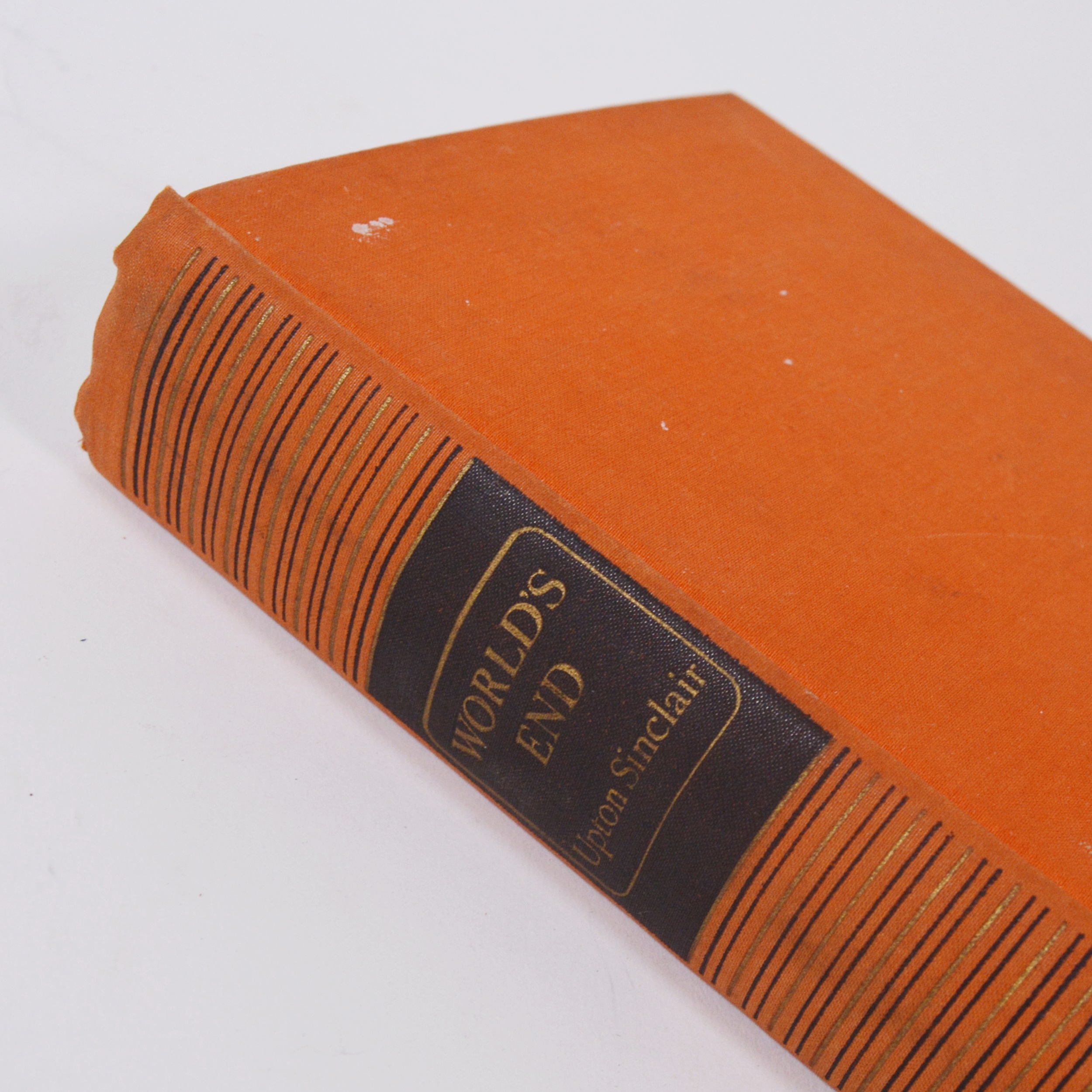 Upton Sinclair "World's End" Hardcover Book