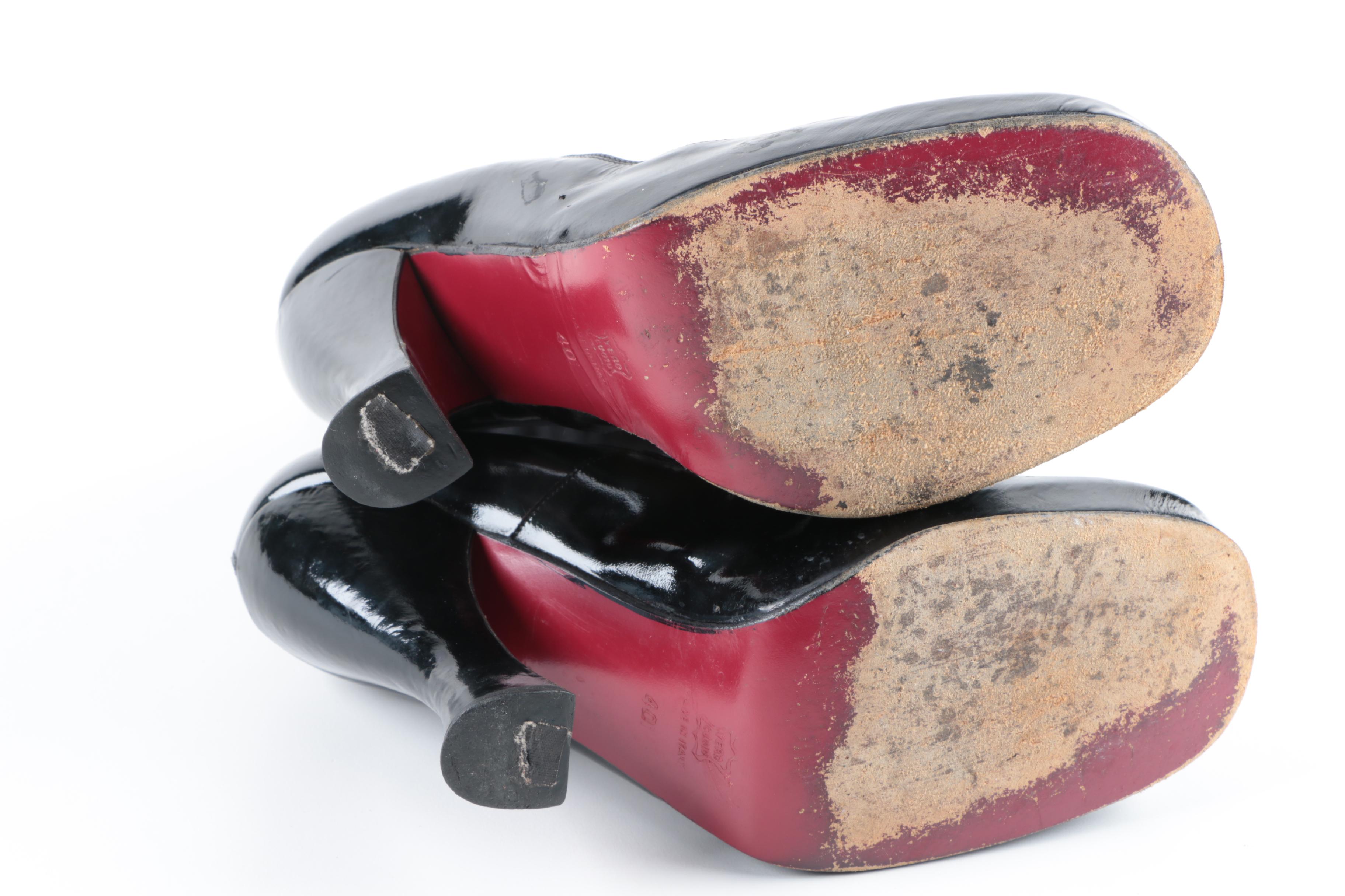 Vivienne Westwood Black Stretch Boots