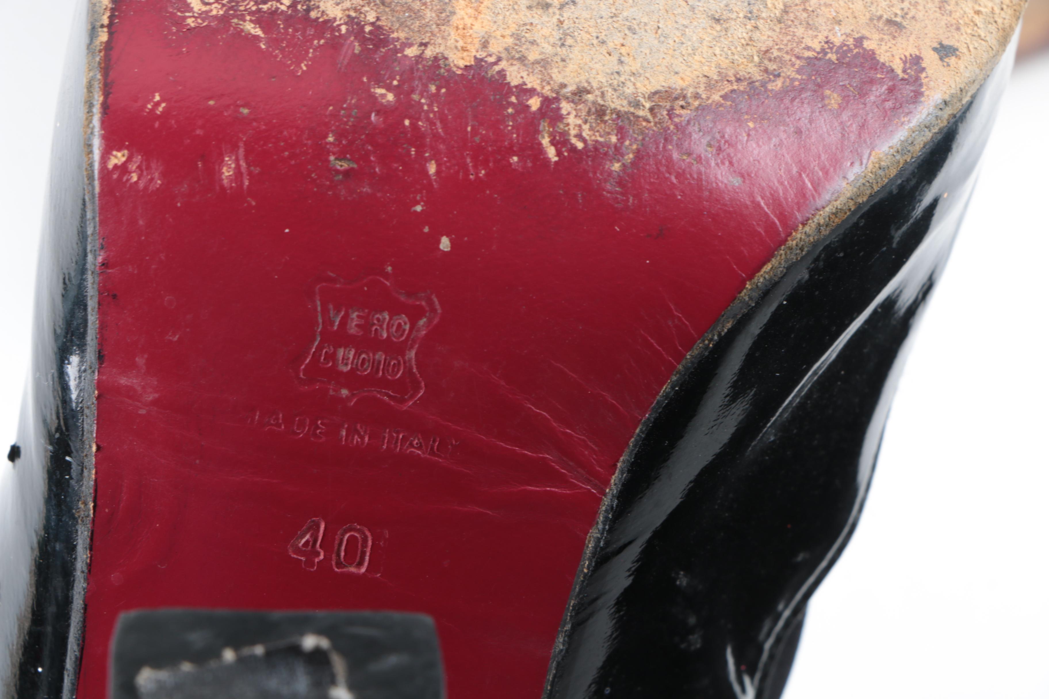 Vivienne Westwood Black Stretch Boots