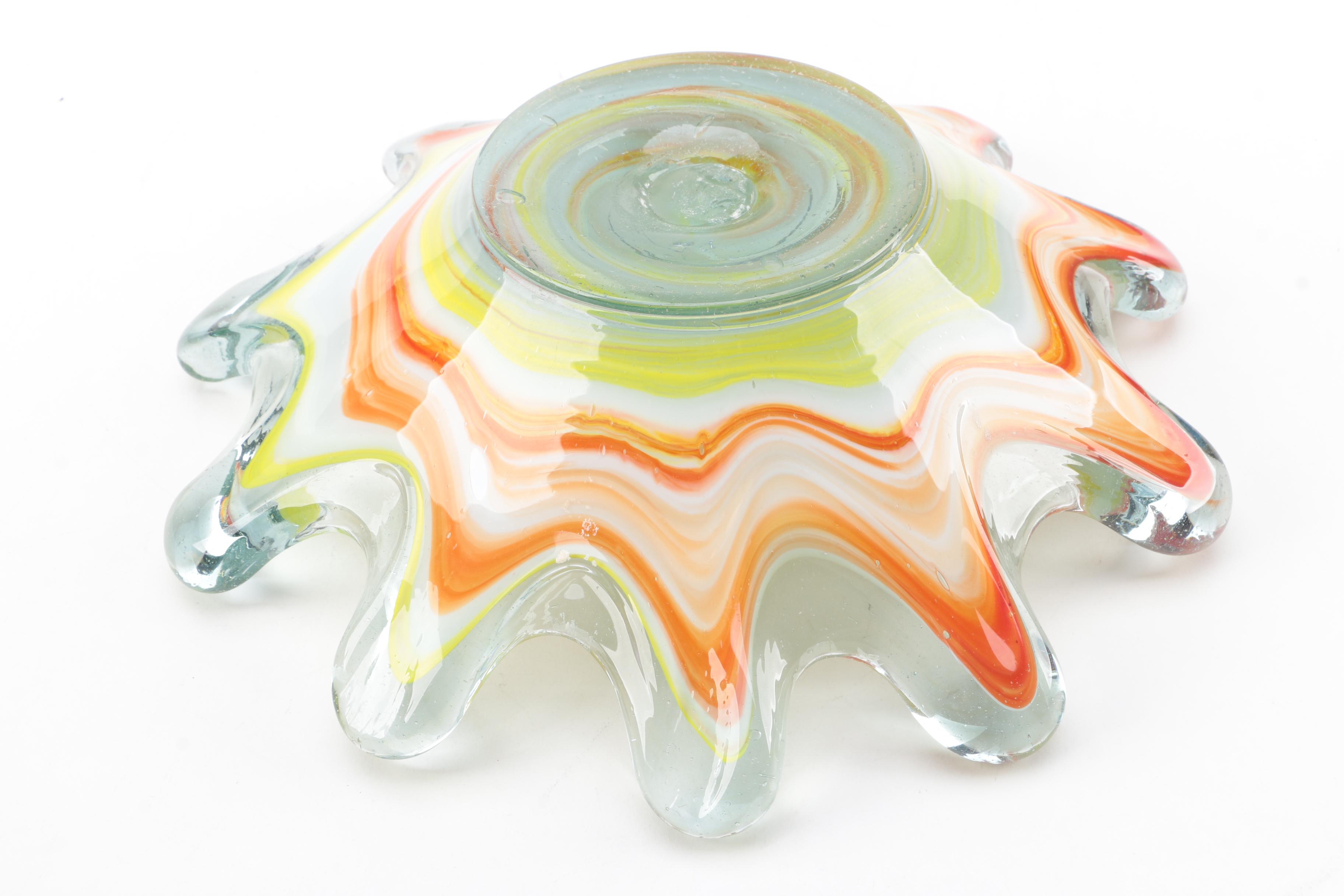 Modern Ash Receptacle and Dish