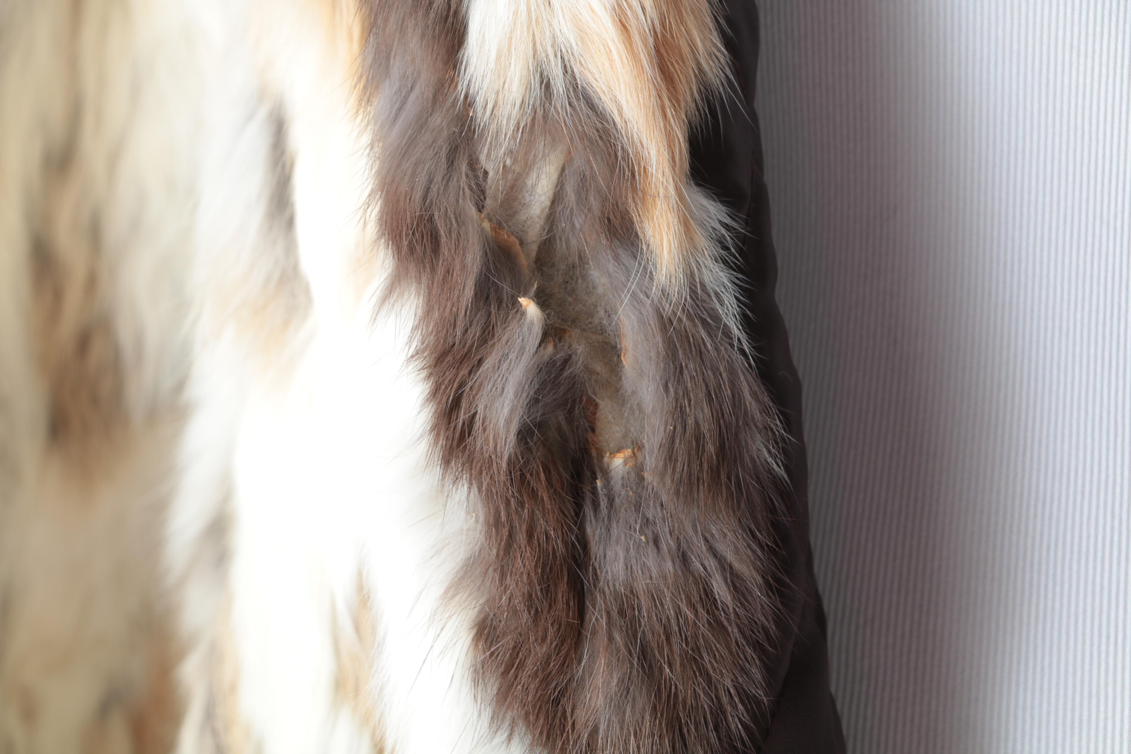 Vintage Rabbit Fur Coat