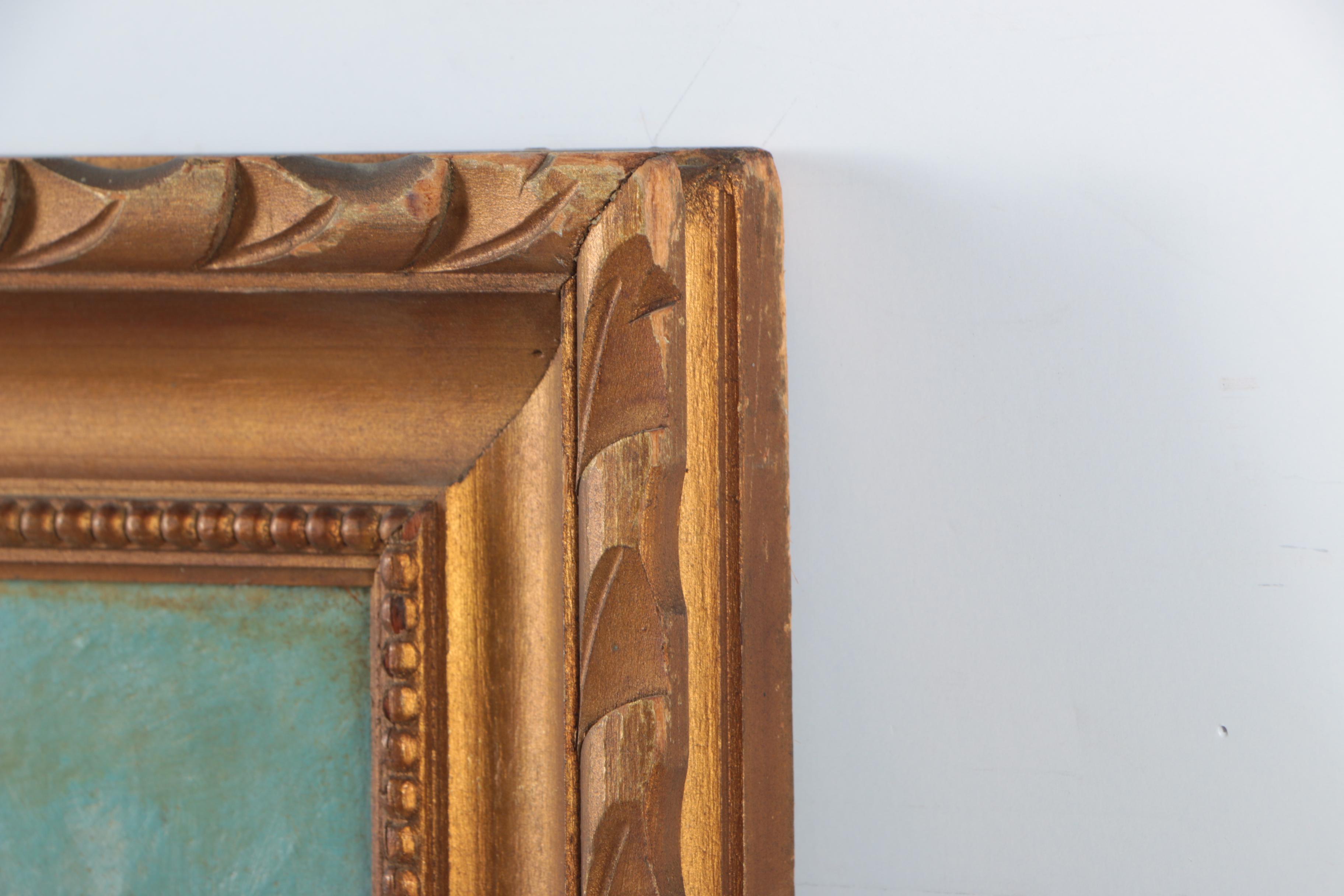 Oil Painting on Canvas of a Square Rigged Brig at Sea