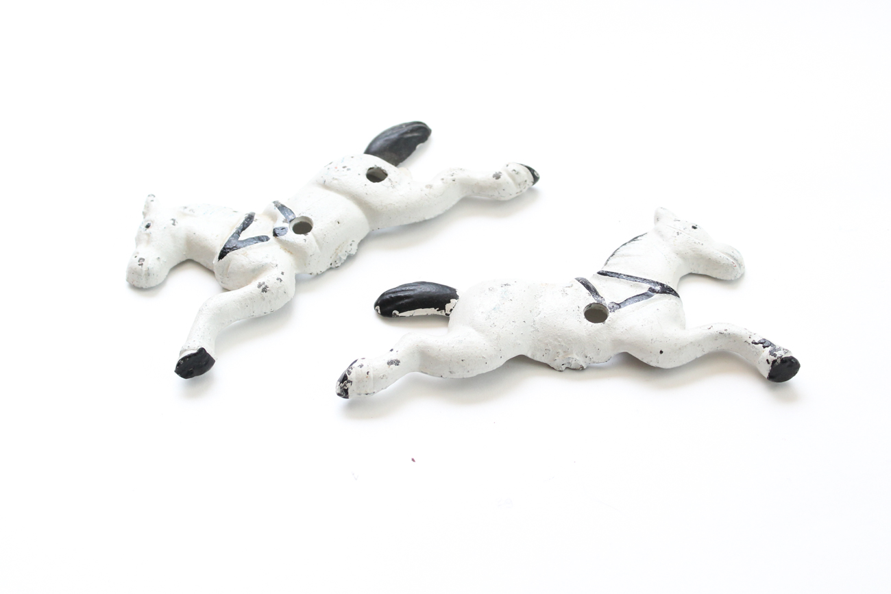 Vintage Cast Iron Fire Truck