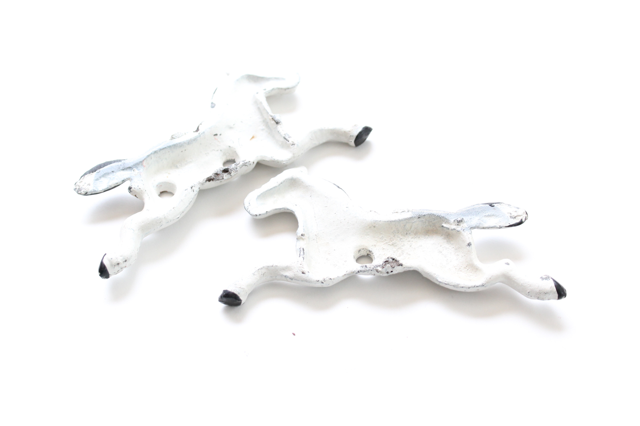 Vintage Cast Iron Fire Truck