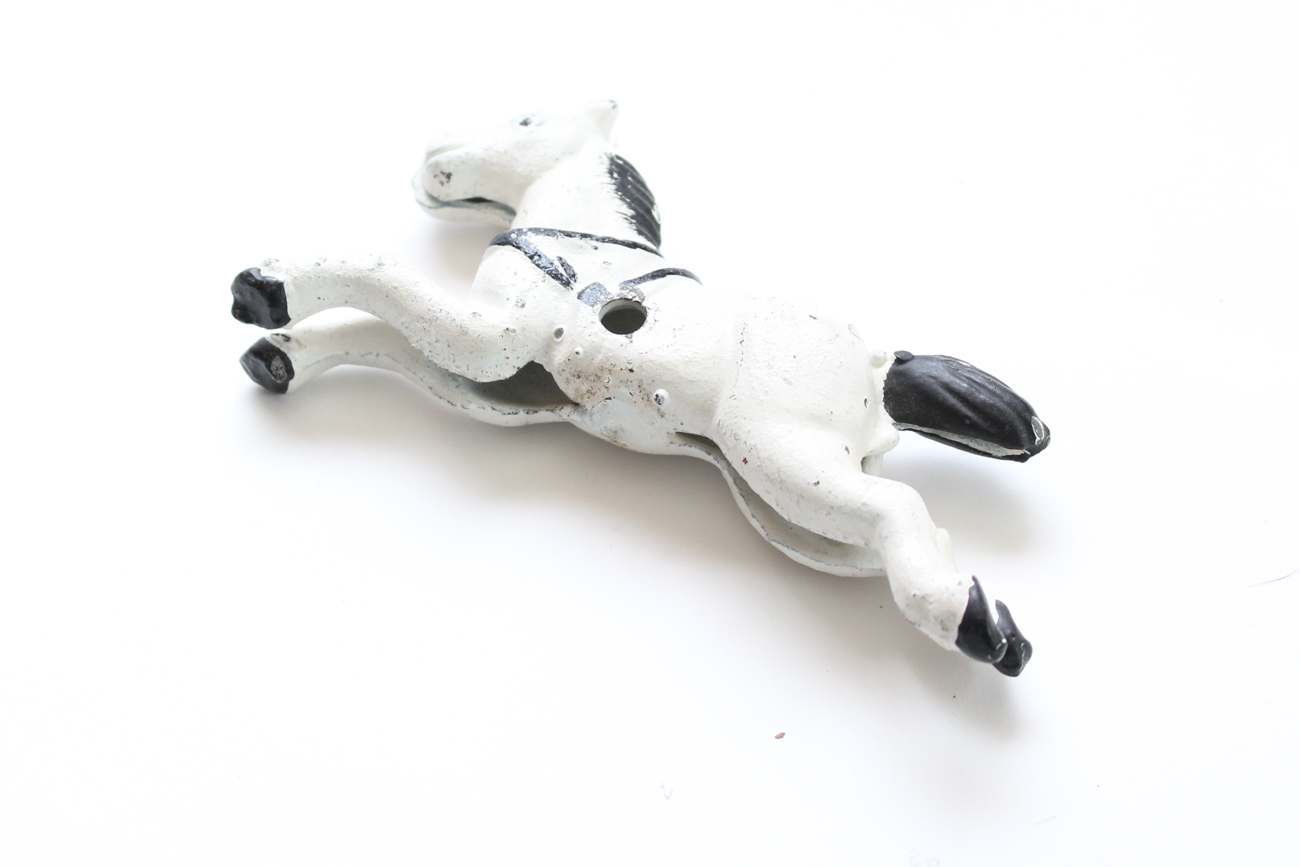 Vintage Cast Iron Fire Truck