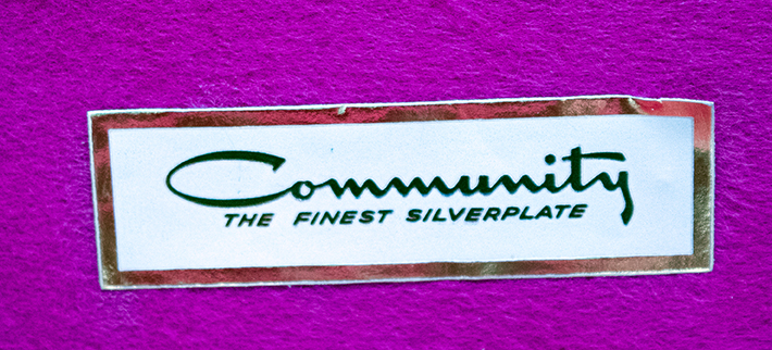 Oneida Community "Morning Star" Silver Plate Flatware and Sheffield Steak Knives