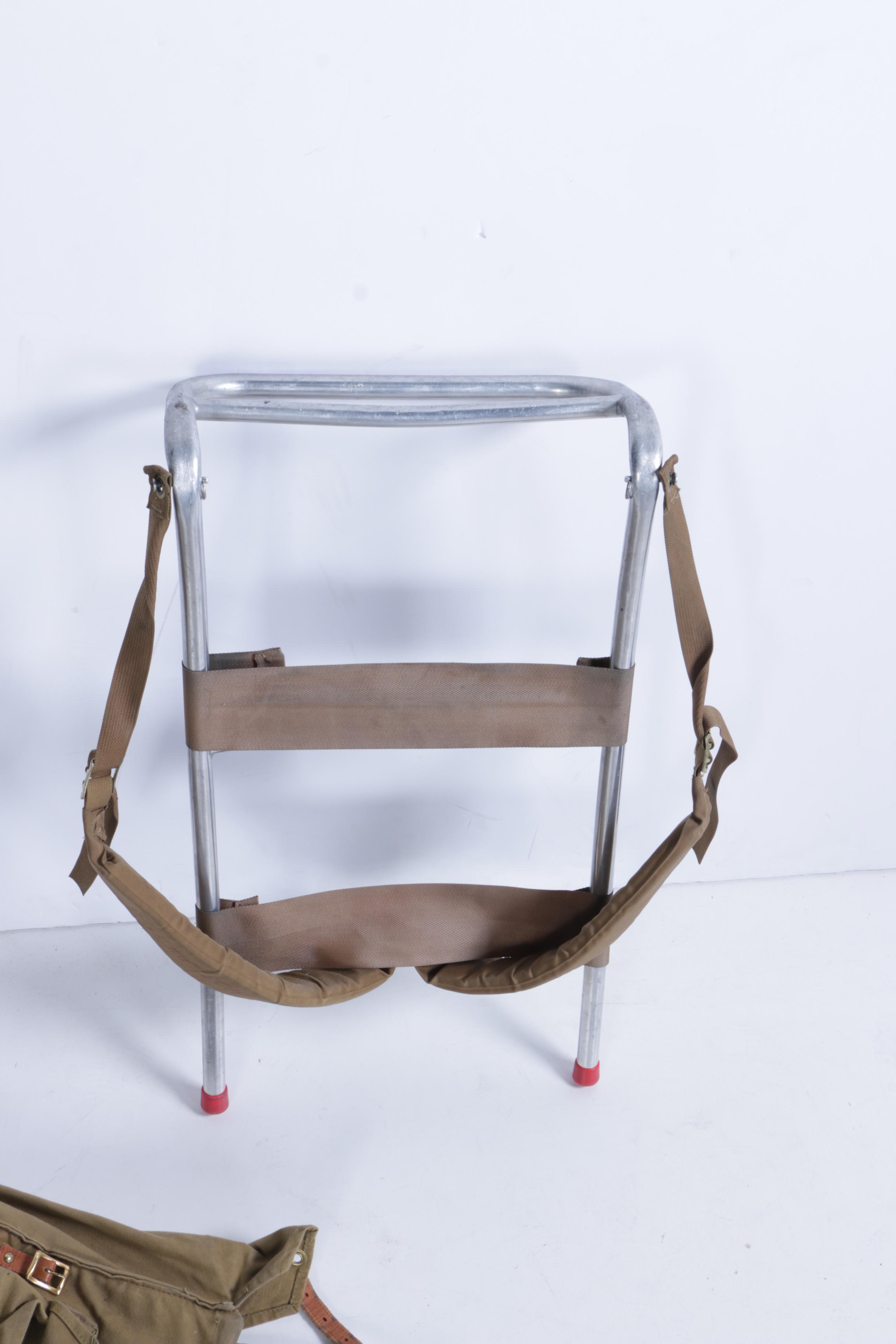 Vintage Boy Scouts of America Canvas Backpack