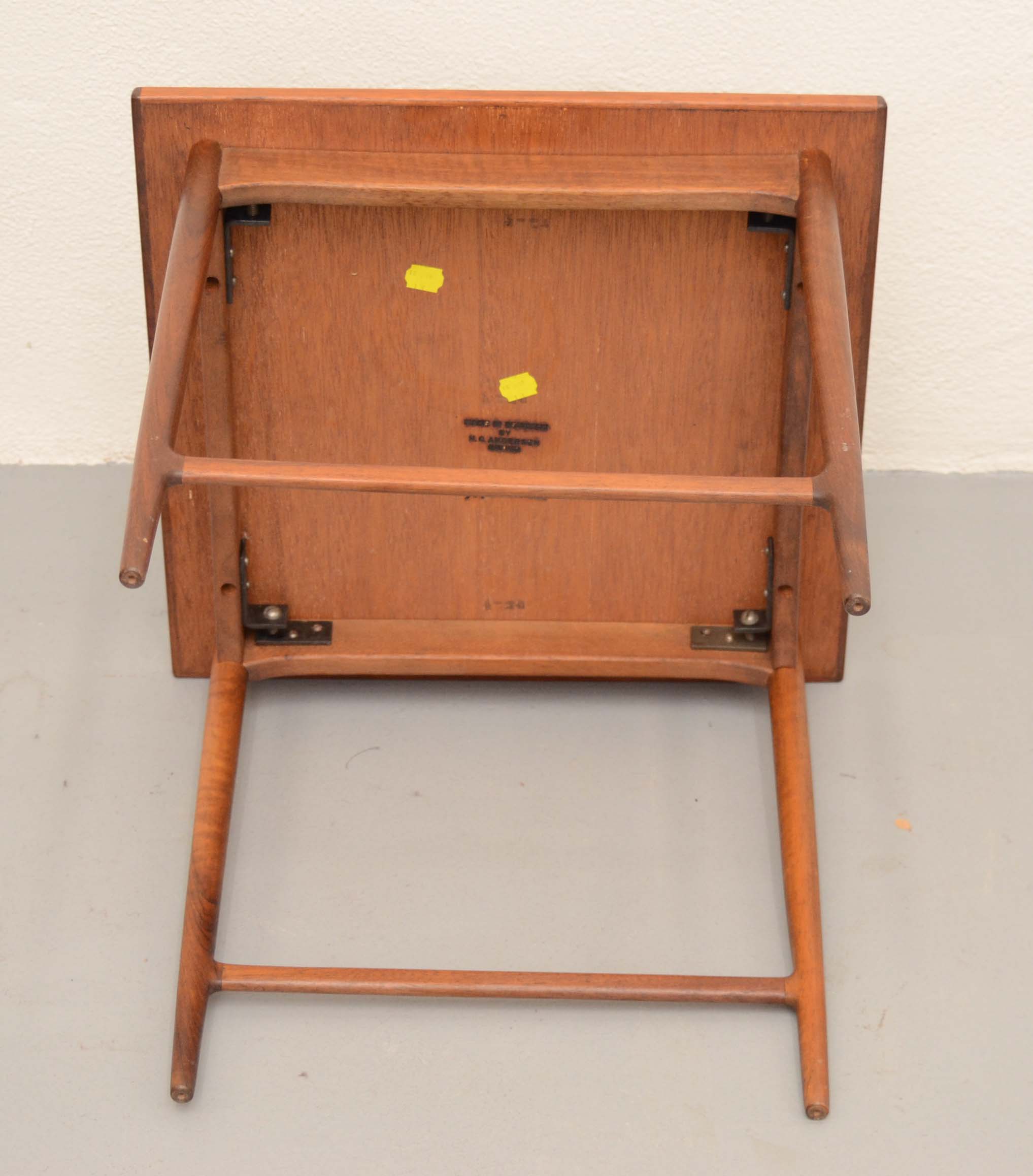 Two Danish Modern Side Tables by H. C. Andersen