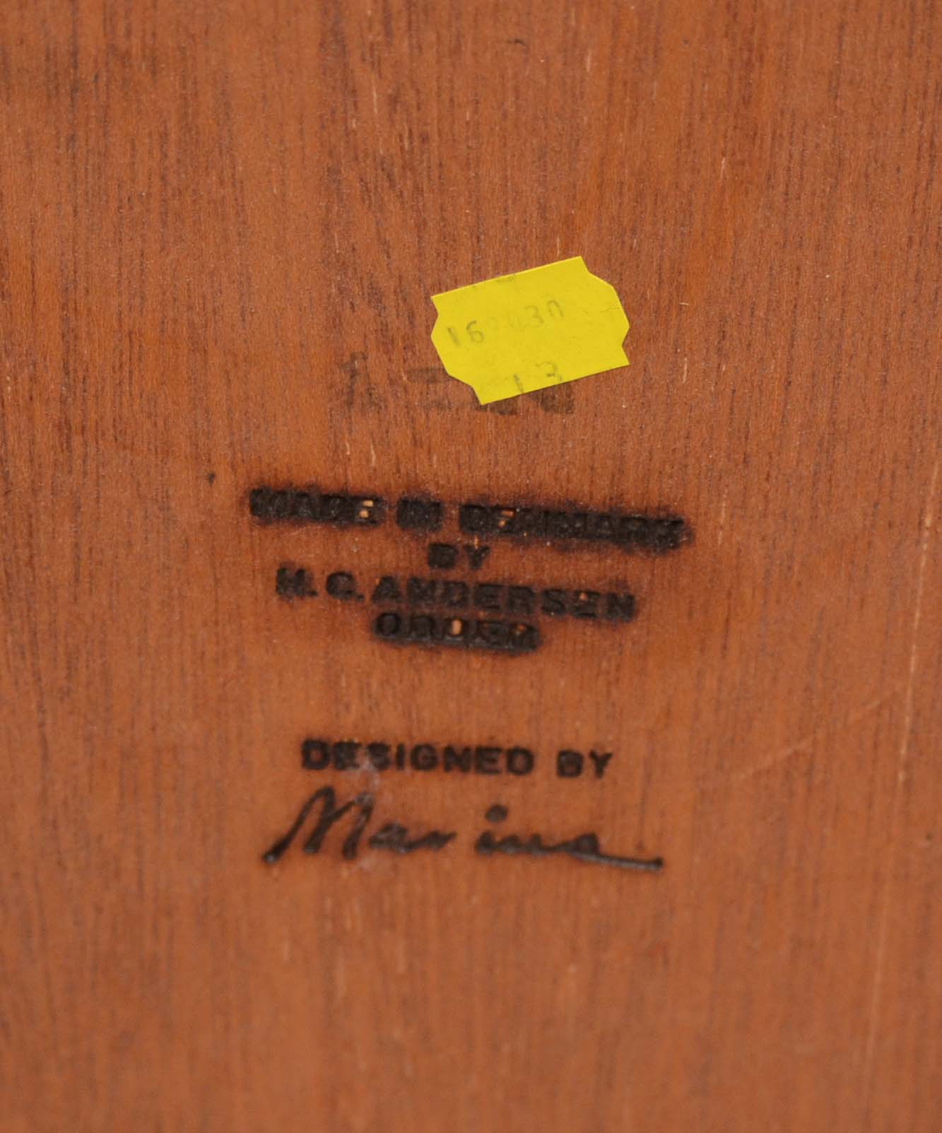 Two Danish Modern Side Tables by H. C. Andersen