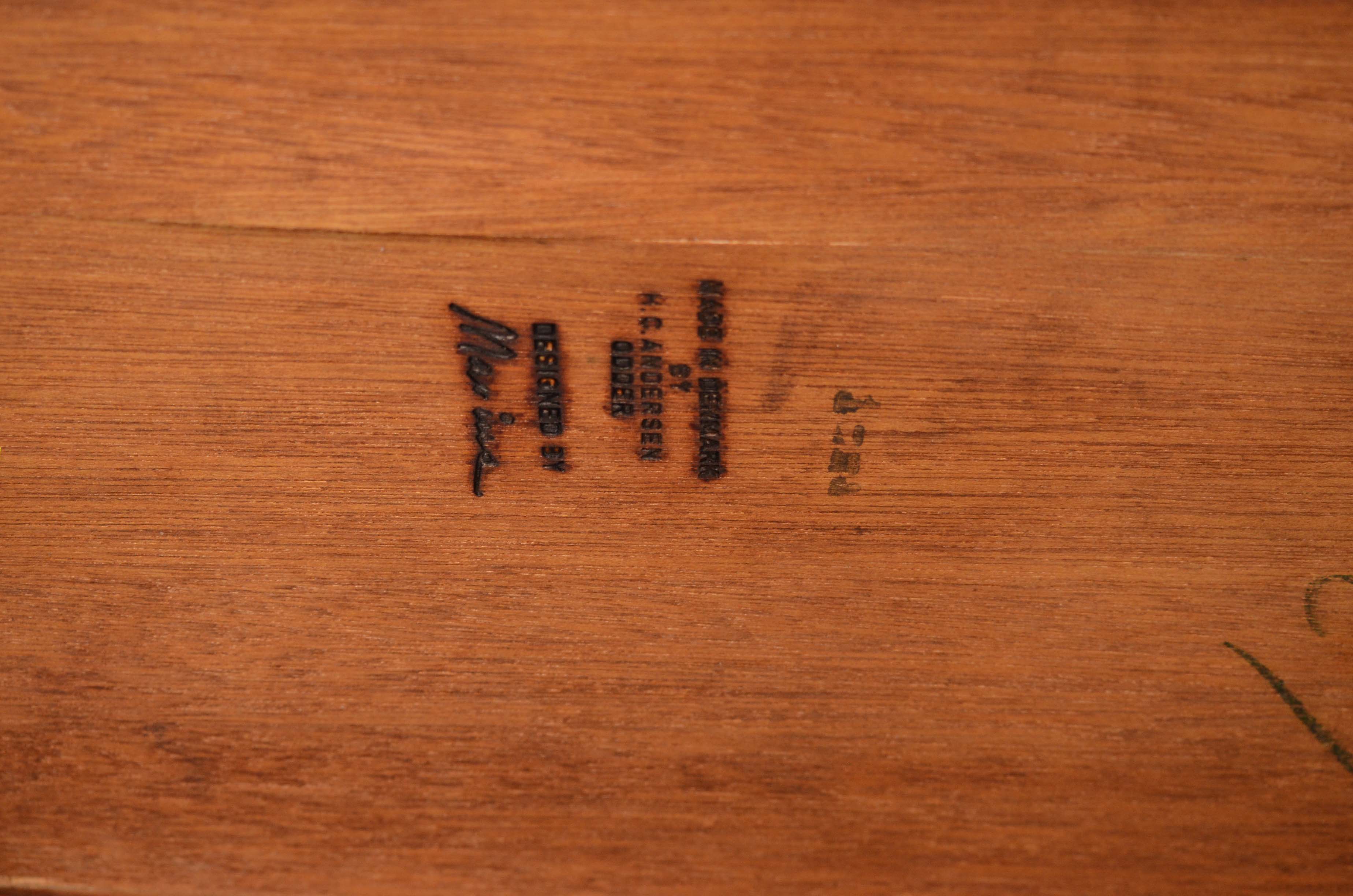 Two Danish Modern Side Tables by H. C. Andersen