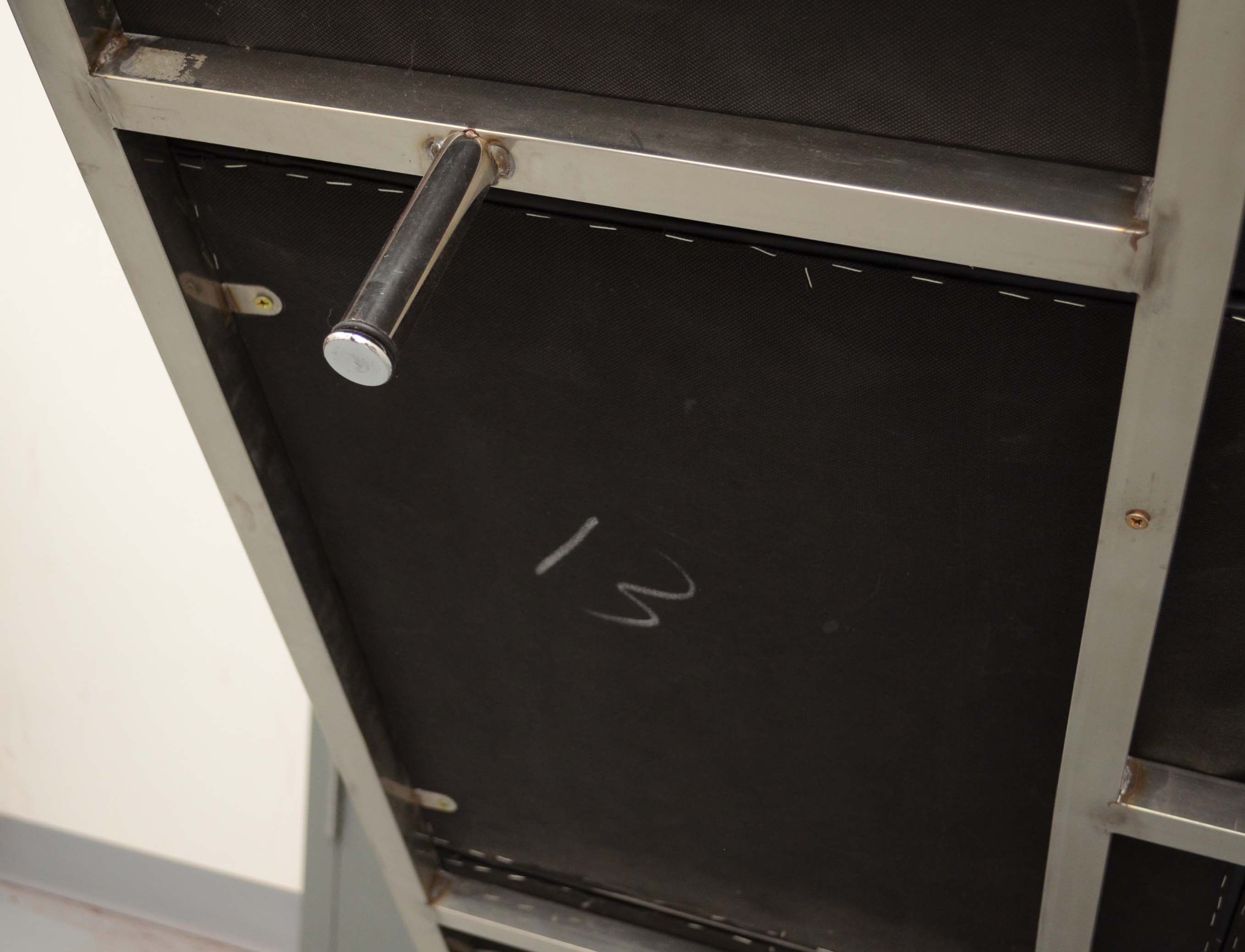 Mid Century Modern Style Leather Sofa After Le Corbusier "LC3"