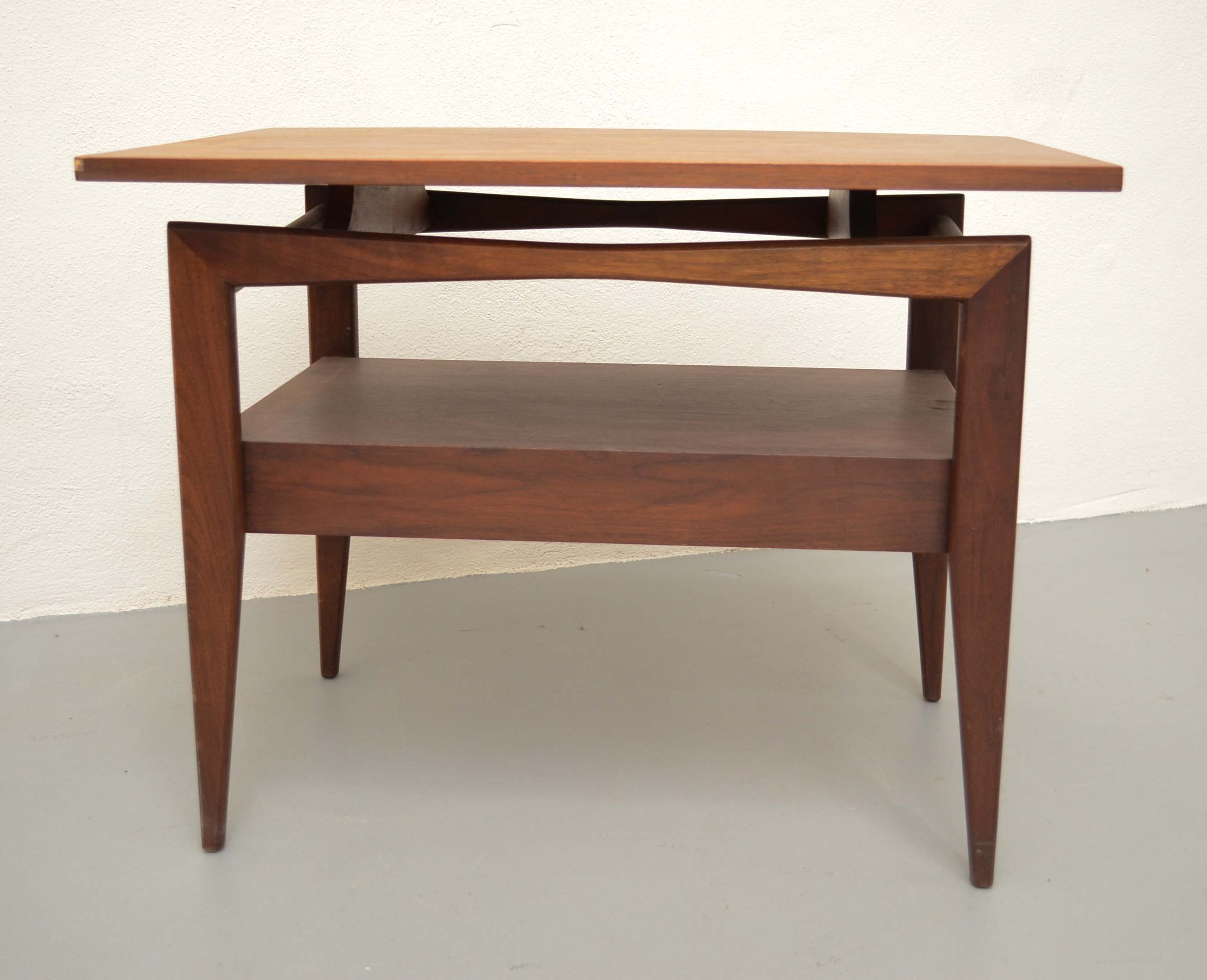 Mid Century Modern Teak Side Table