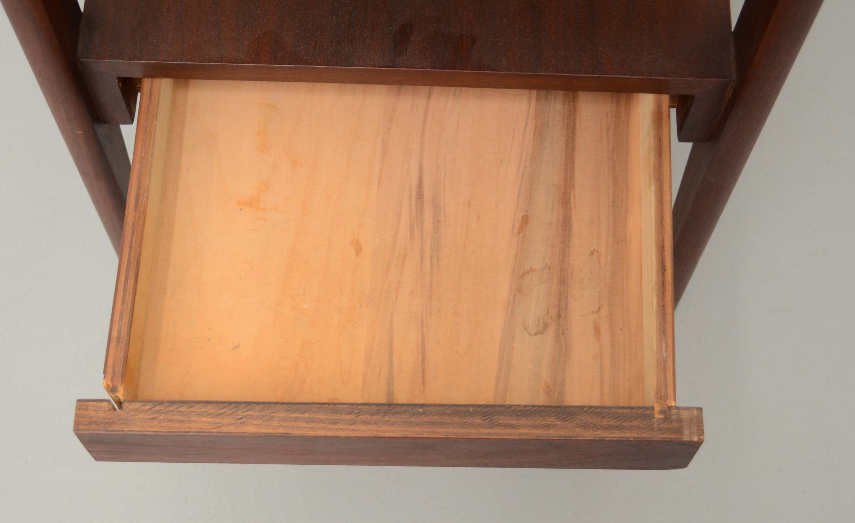 Mid Century Modern Teak Side Table