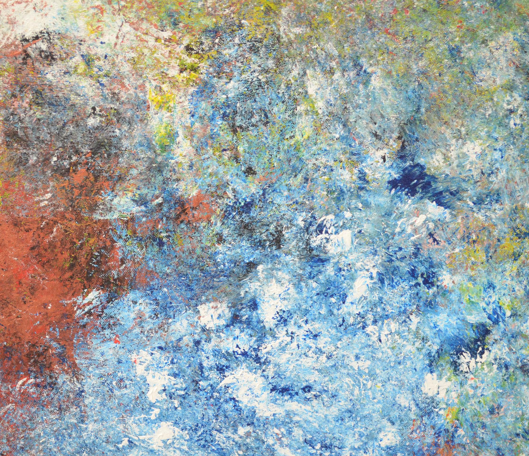 Li Fu Abstract Acrylic Painting on Canvas