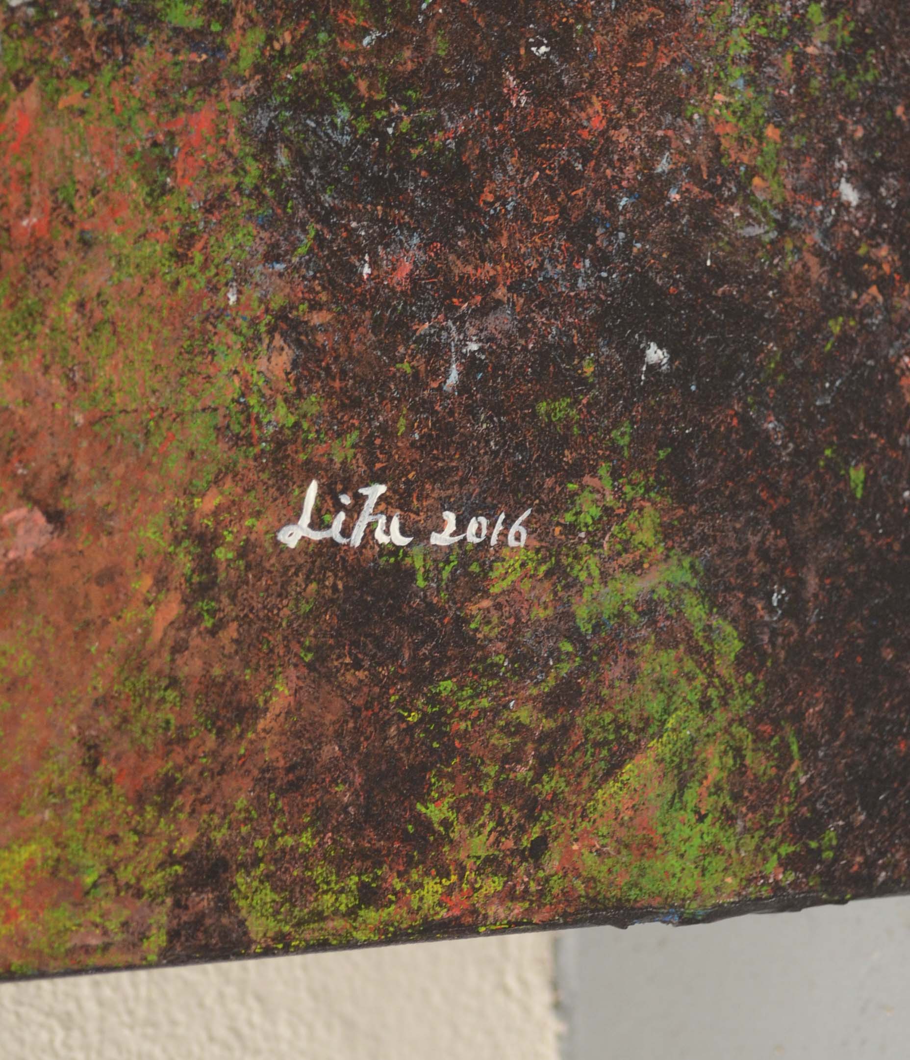 Li Fu Abstract Acrylic Painting on Canvas