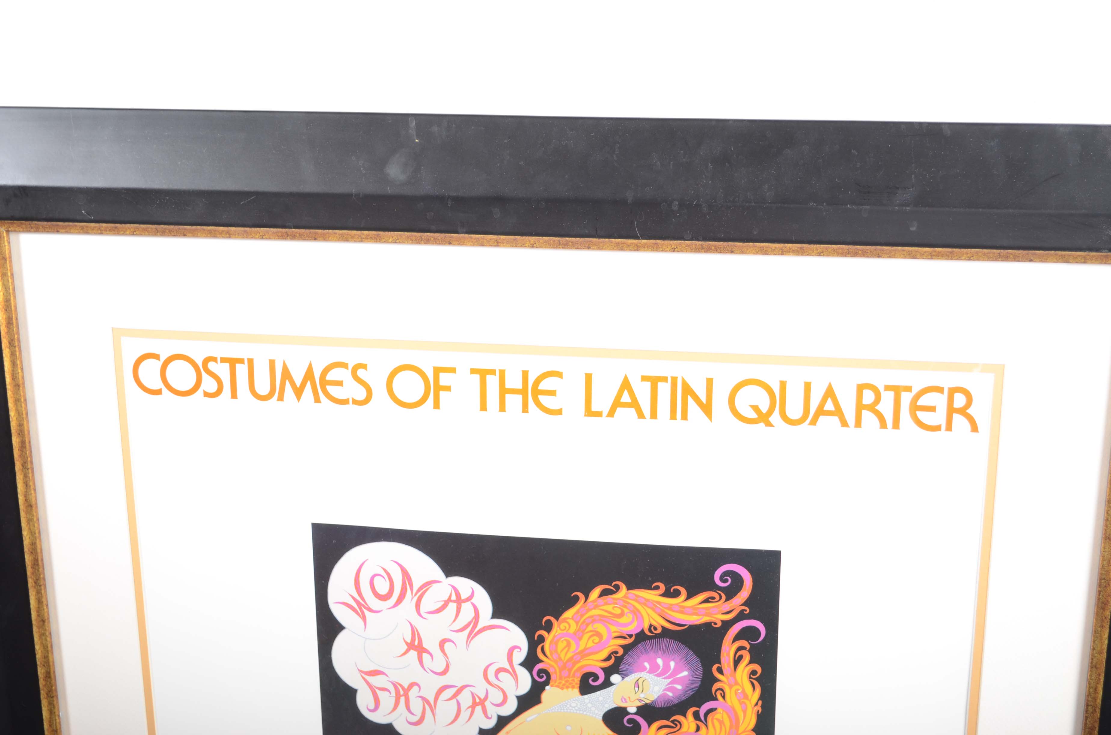 Boston Center for the Arts Exhibition Poster Signed by Erte