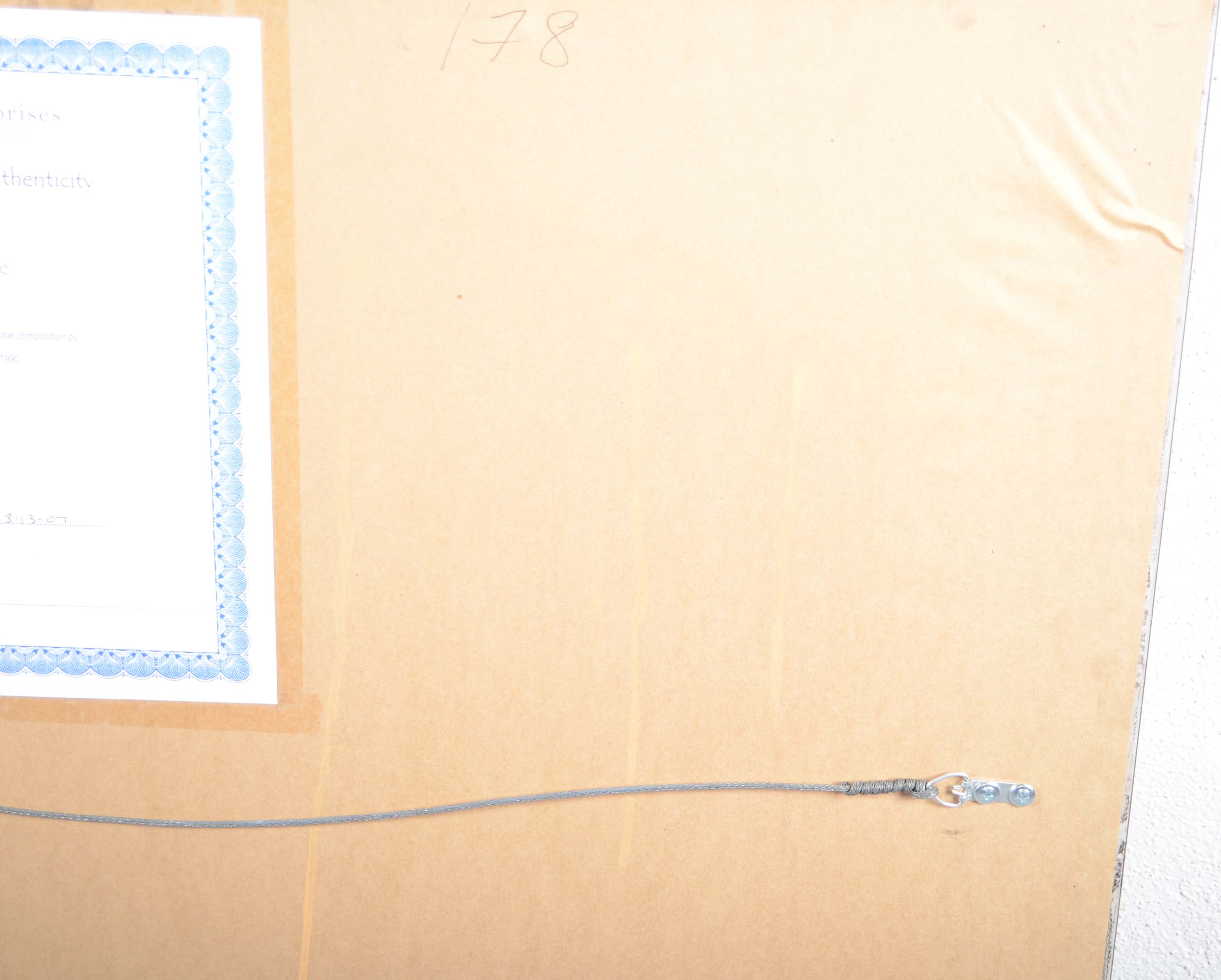 Boston Center for the Arts Exhibition Poster Signed by Erte