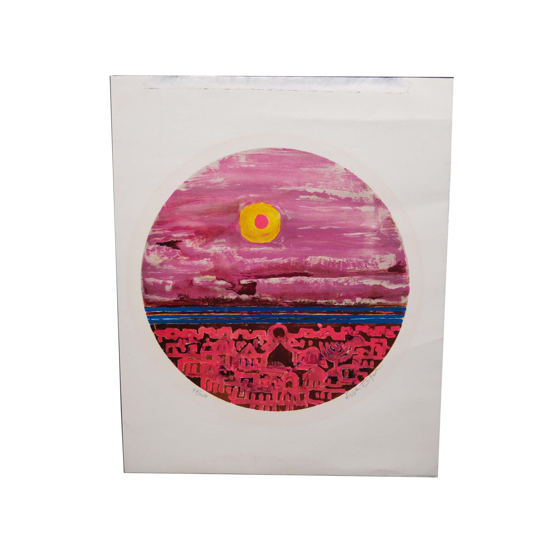 Nissan Engel Limited Edition Lithograph