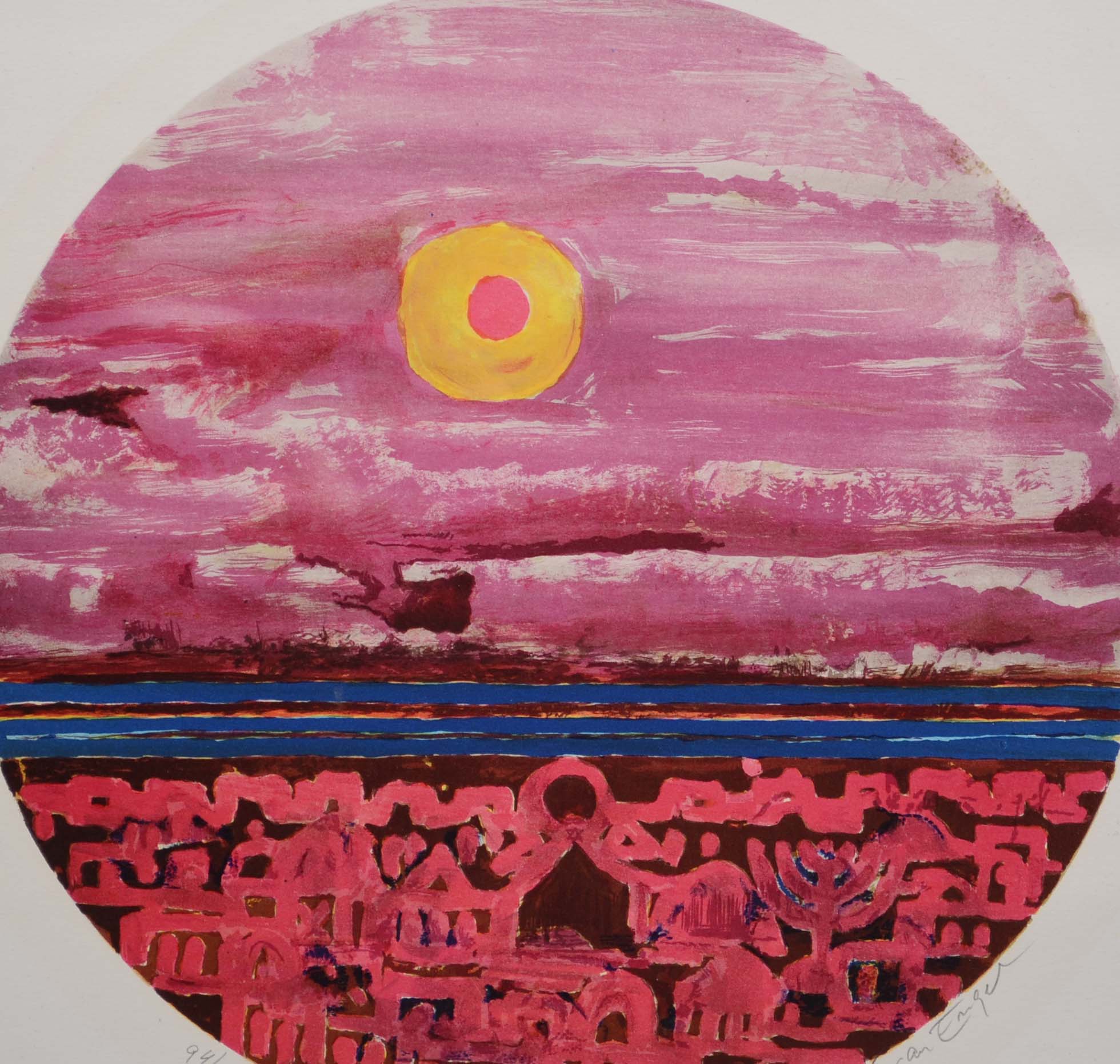 Nissan Engel Limited Edition Lithograph