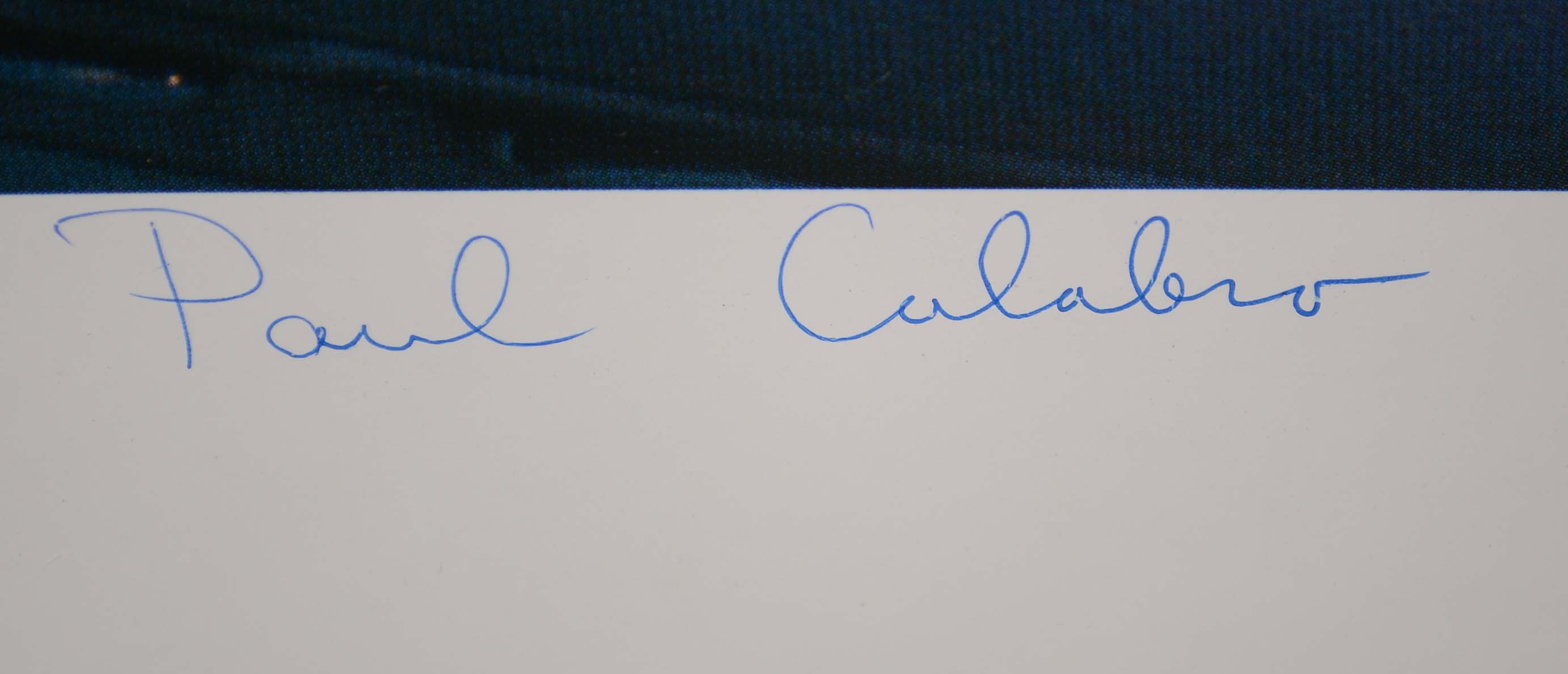 Paul Calabro Offset Lithographic Print for Polizzi Galleries